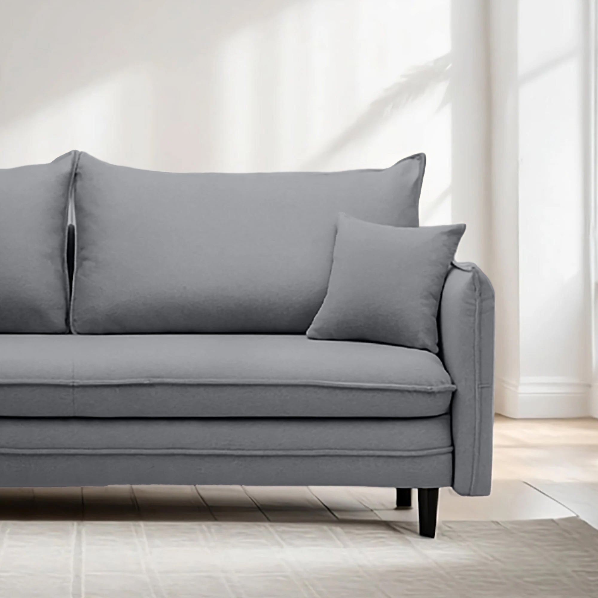 Sofa - lova NOLLI, tamsiai pilka