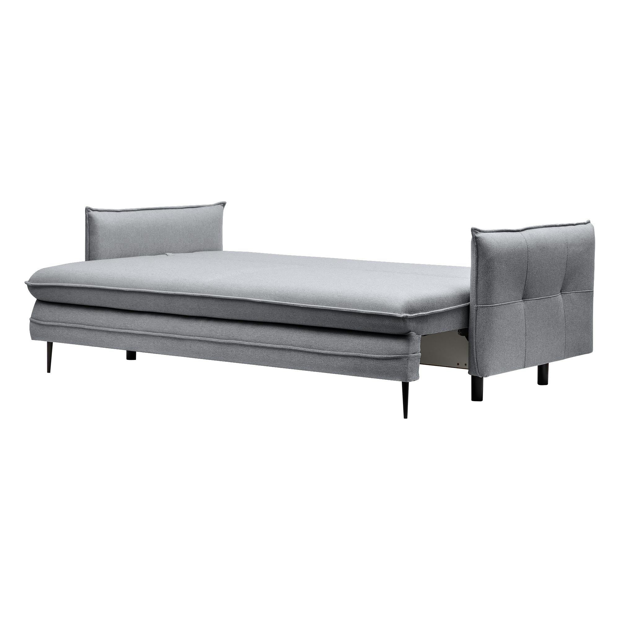 Sofa - lova NOLLI, tamsiai pilka