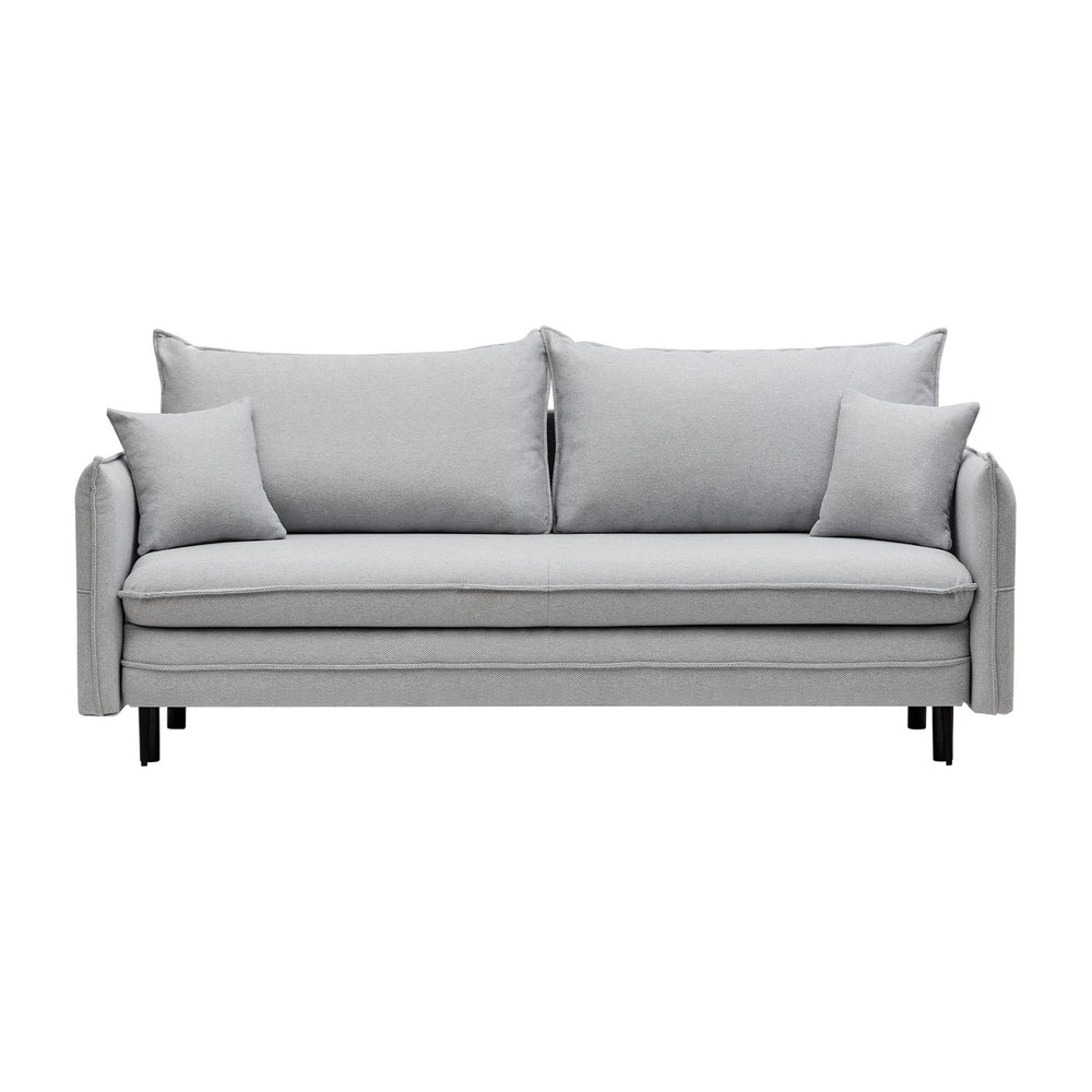Sofa - lova NOLLI, šviesiai pilka