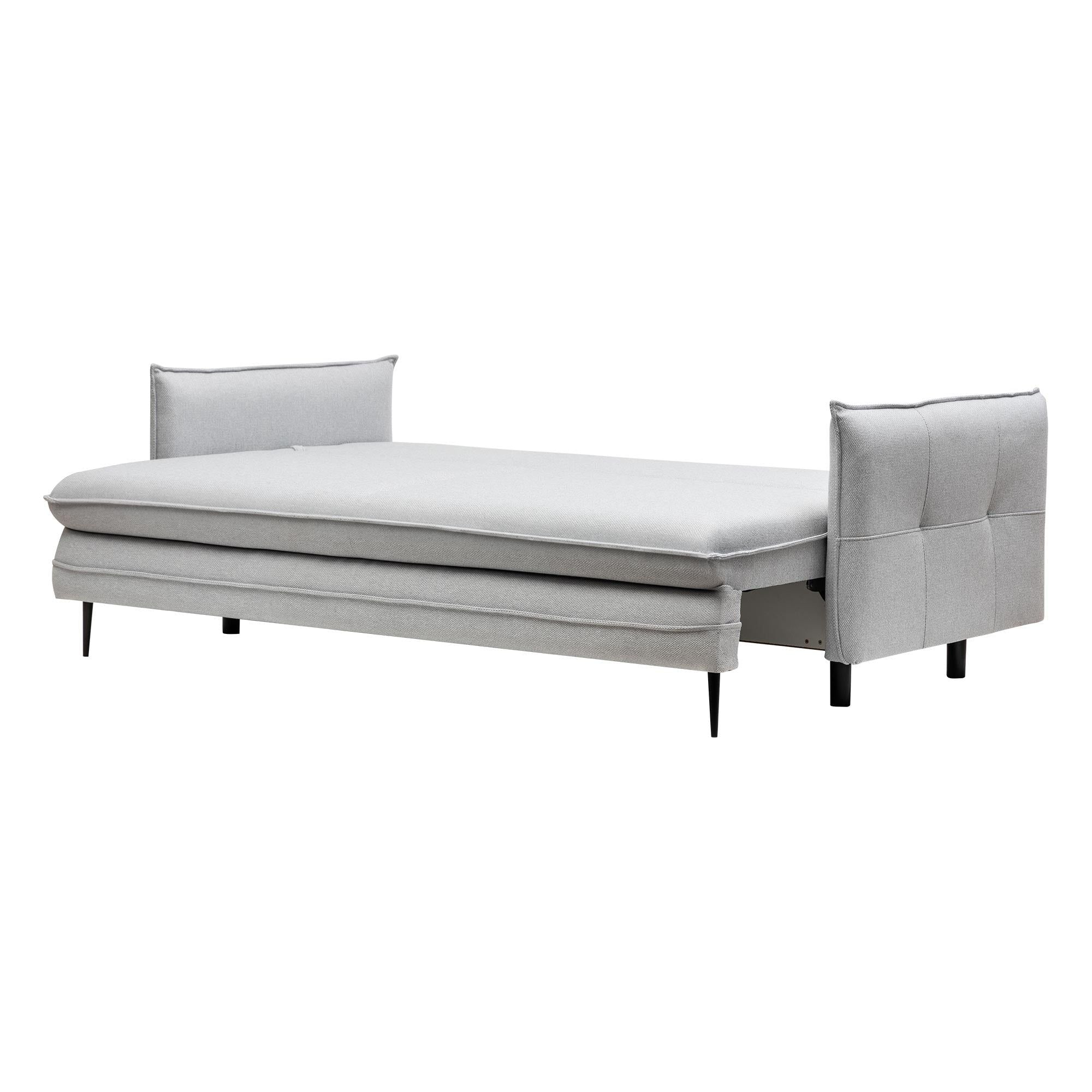 Sofa - lova NOLLI, šviesiai pilka