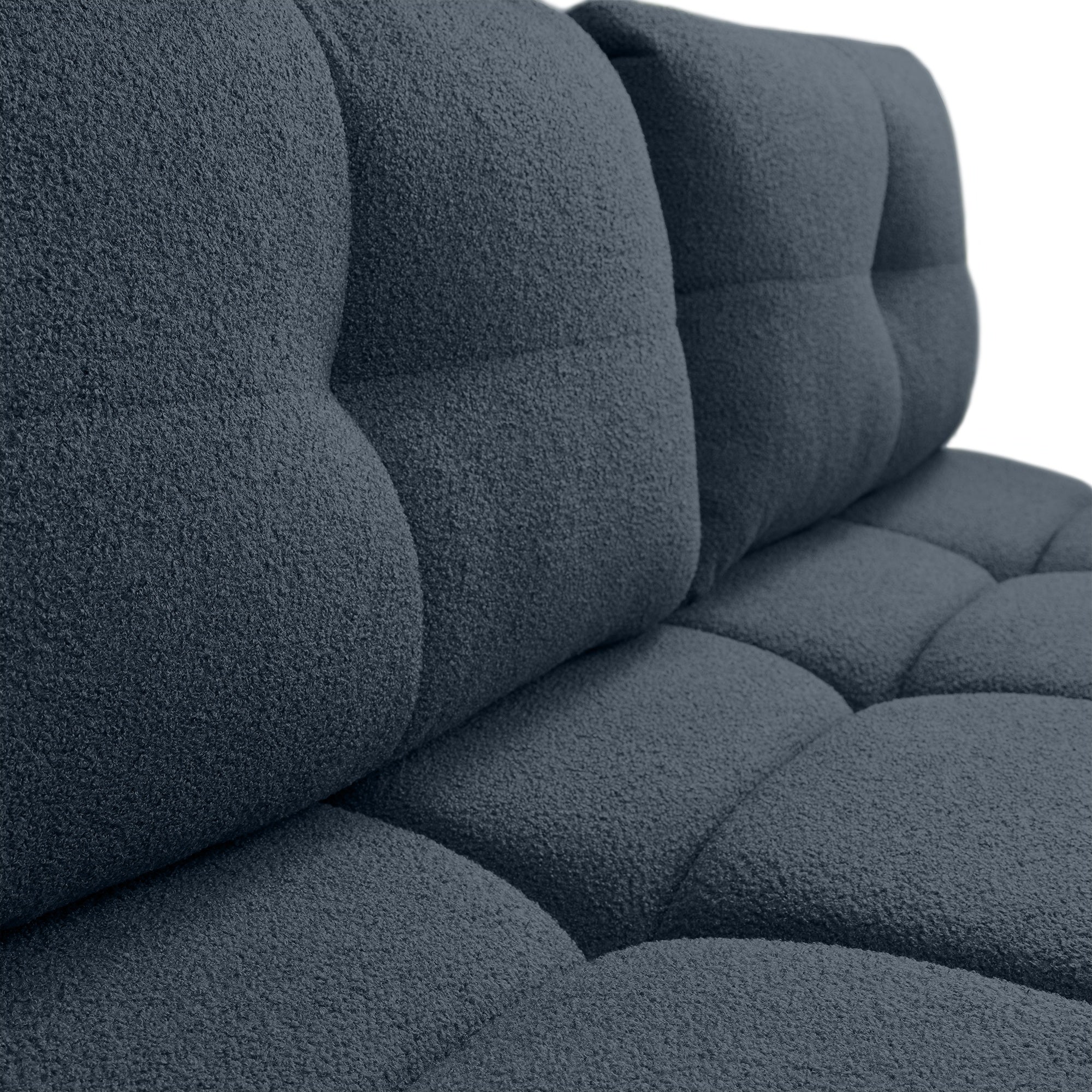 Sofa lova solo tamsiai melyna boucle – aukščiausios kokybės svetainės baldai | namuideja.lt | sofos, baldai, svetaines baldai