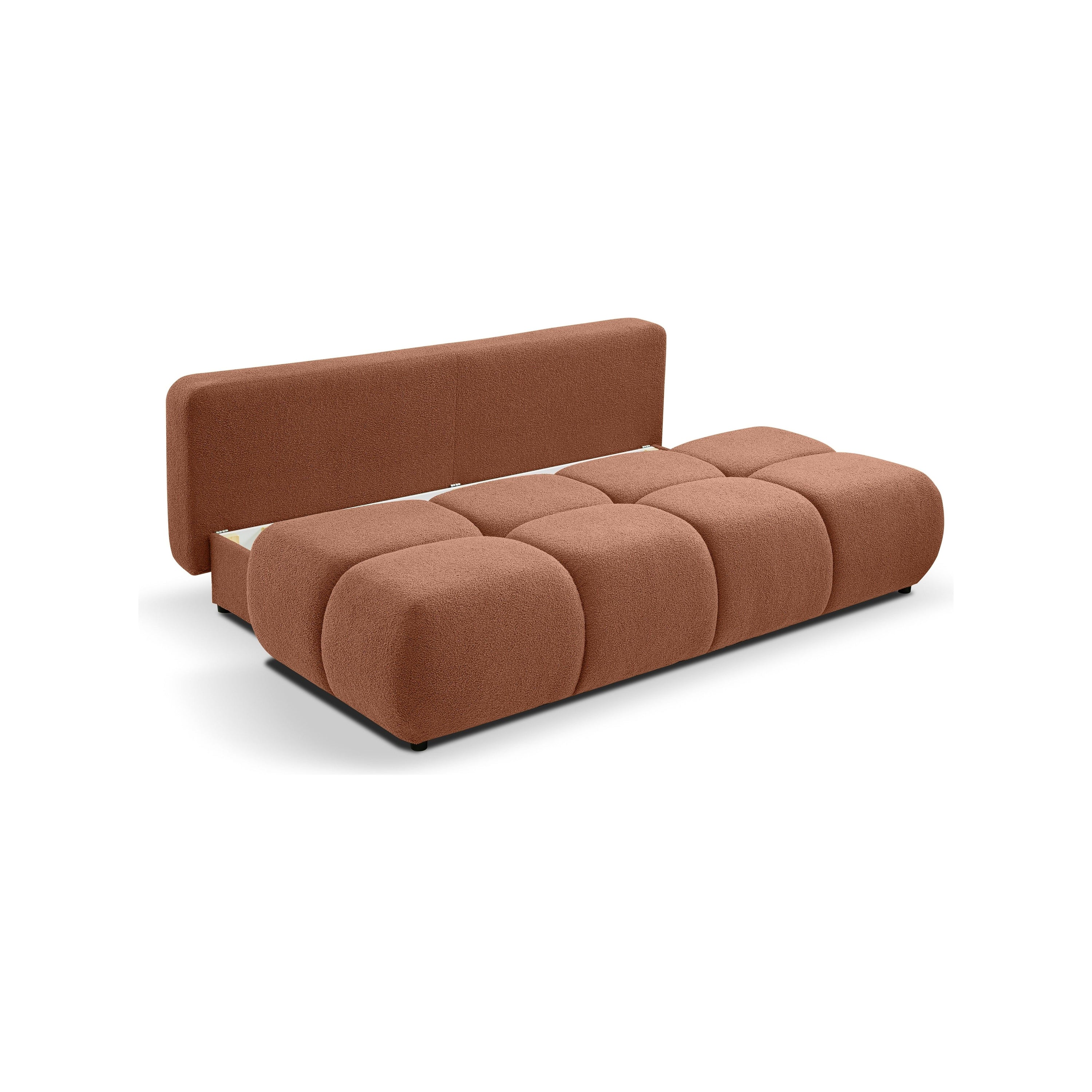 Sofa lova SOLO, vario spalvos, boucle