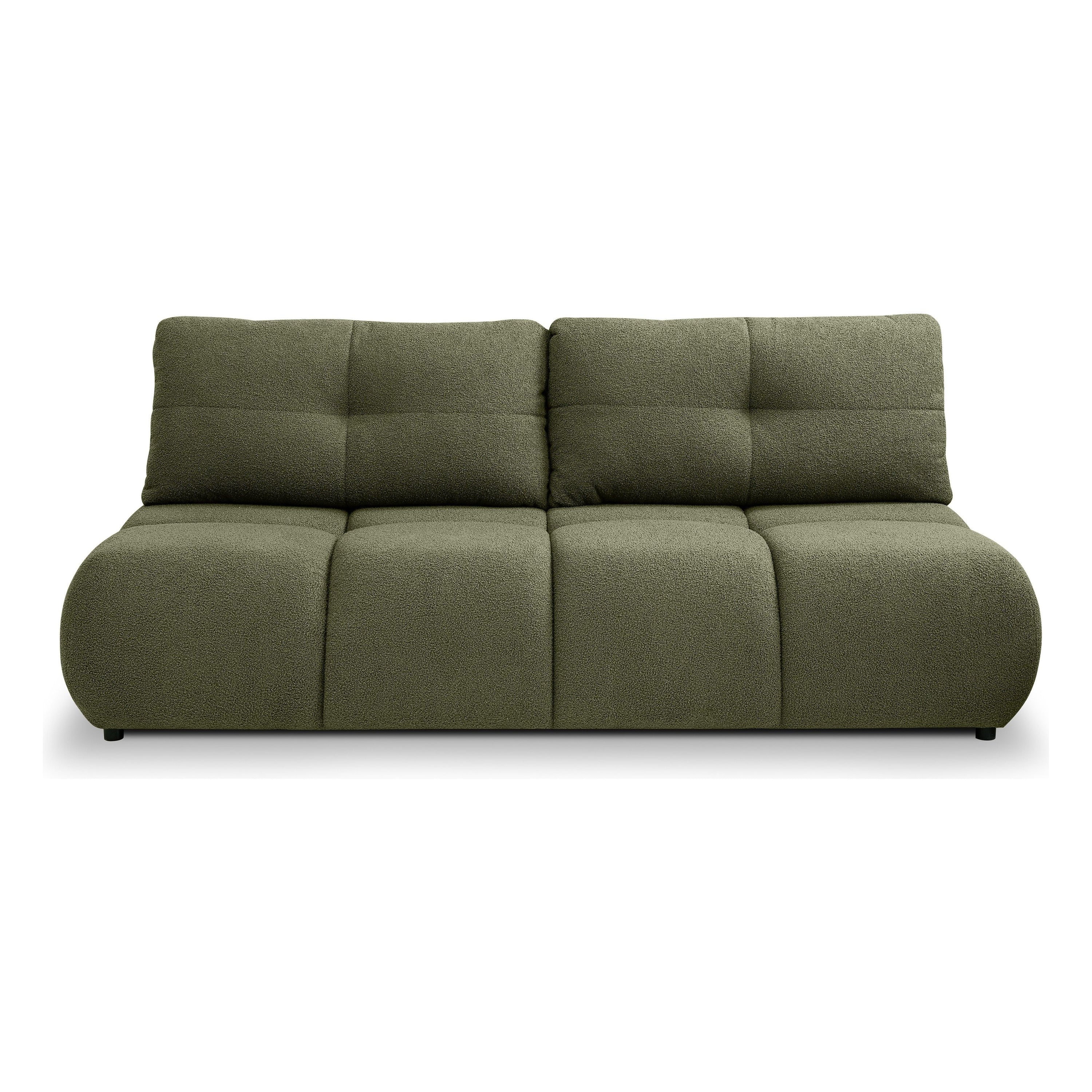 Sofa lova SOLO, chaki, boucle