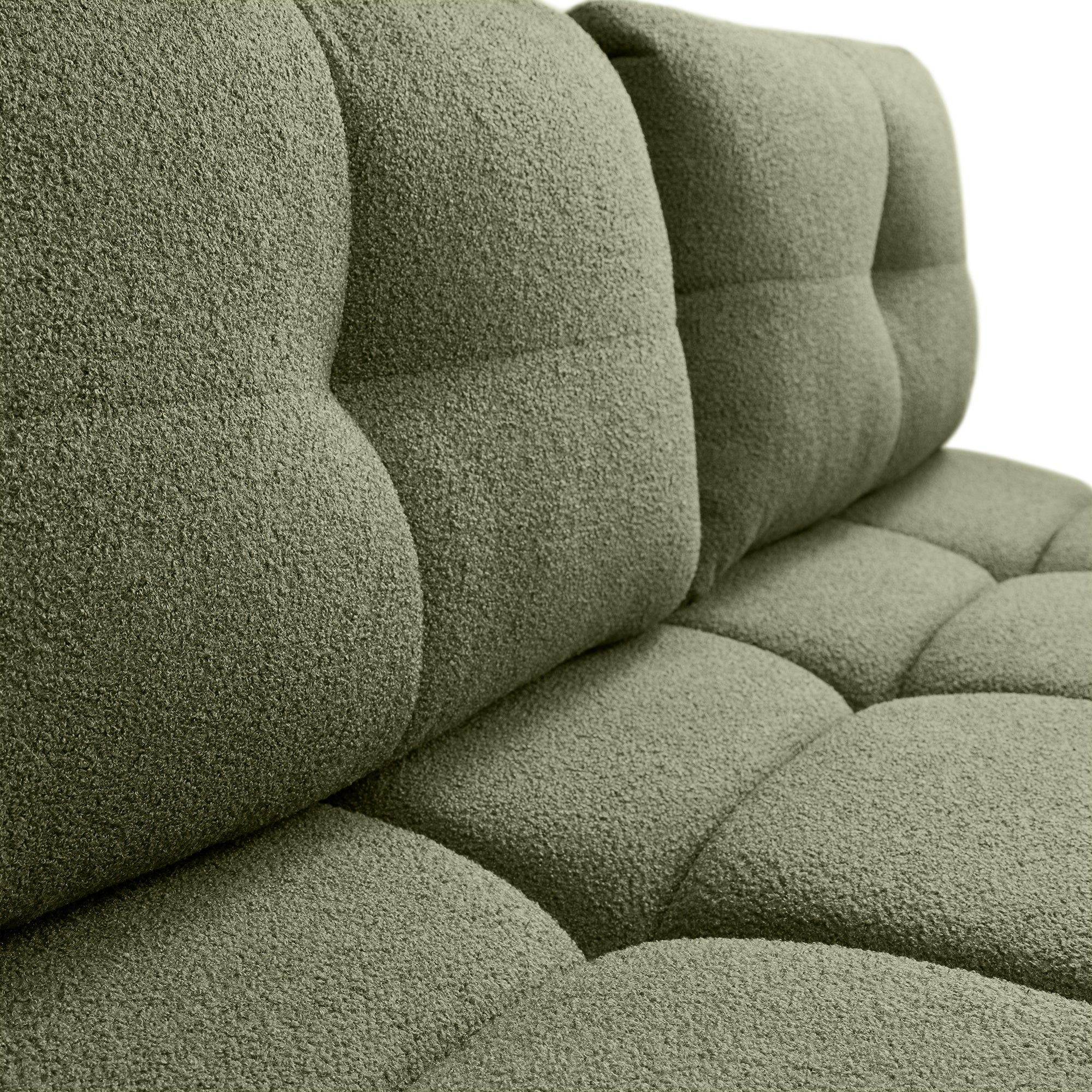 Sofa lova SOLO, chaki, boucle