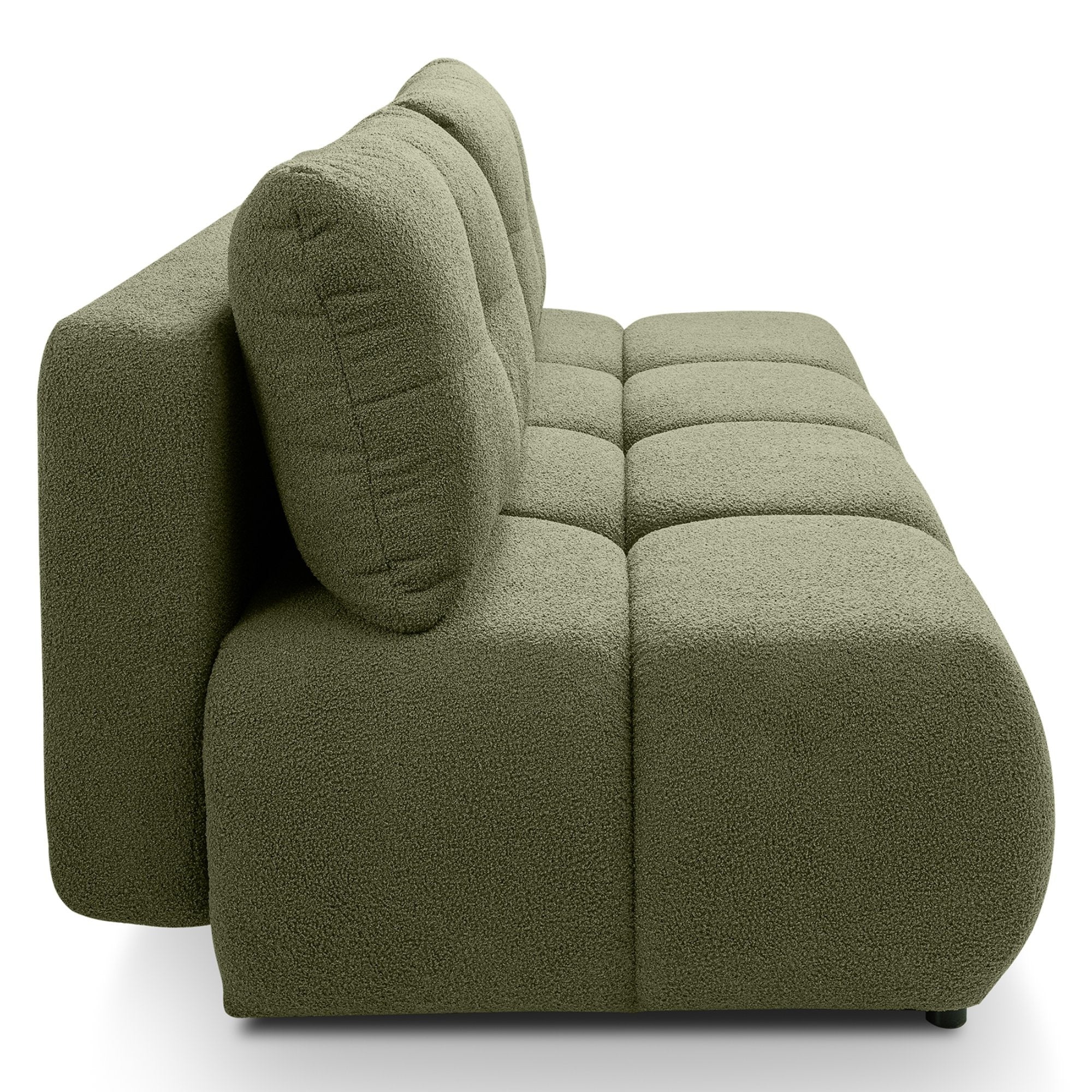 Sofa lova SOLO, chaki, boucle
