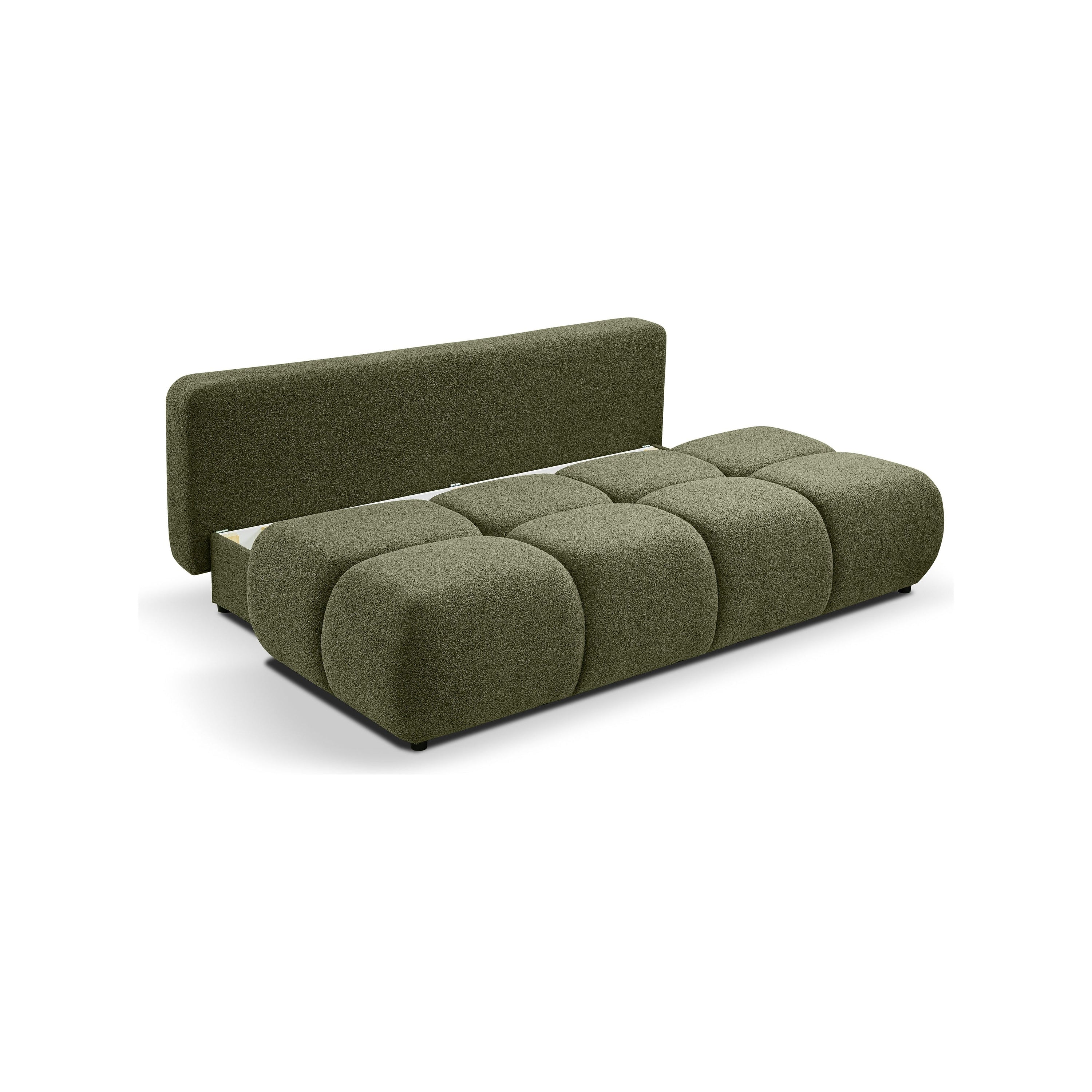 Sofa lova SOLO, chaki, boucle