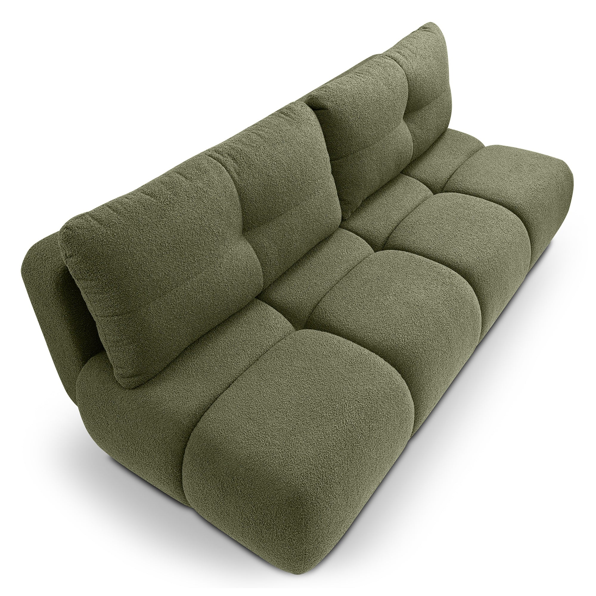 Sofa lova SOLO, chaki, boucle