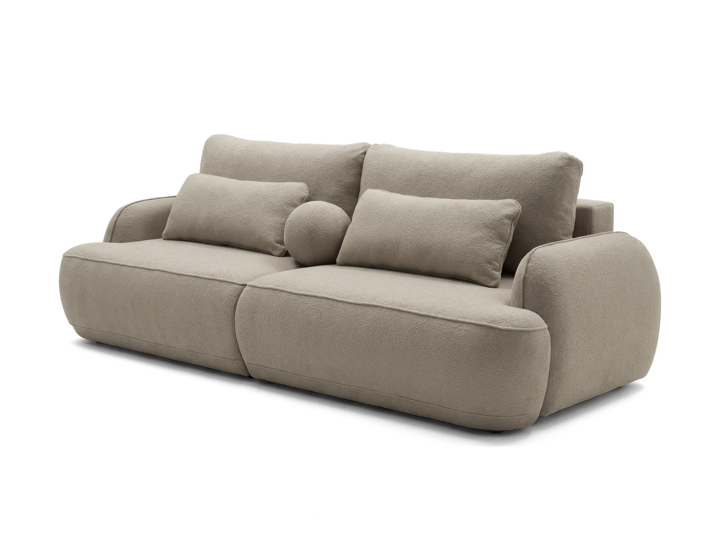 Sofa ZEN su miego funkcija, Manza khaki
