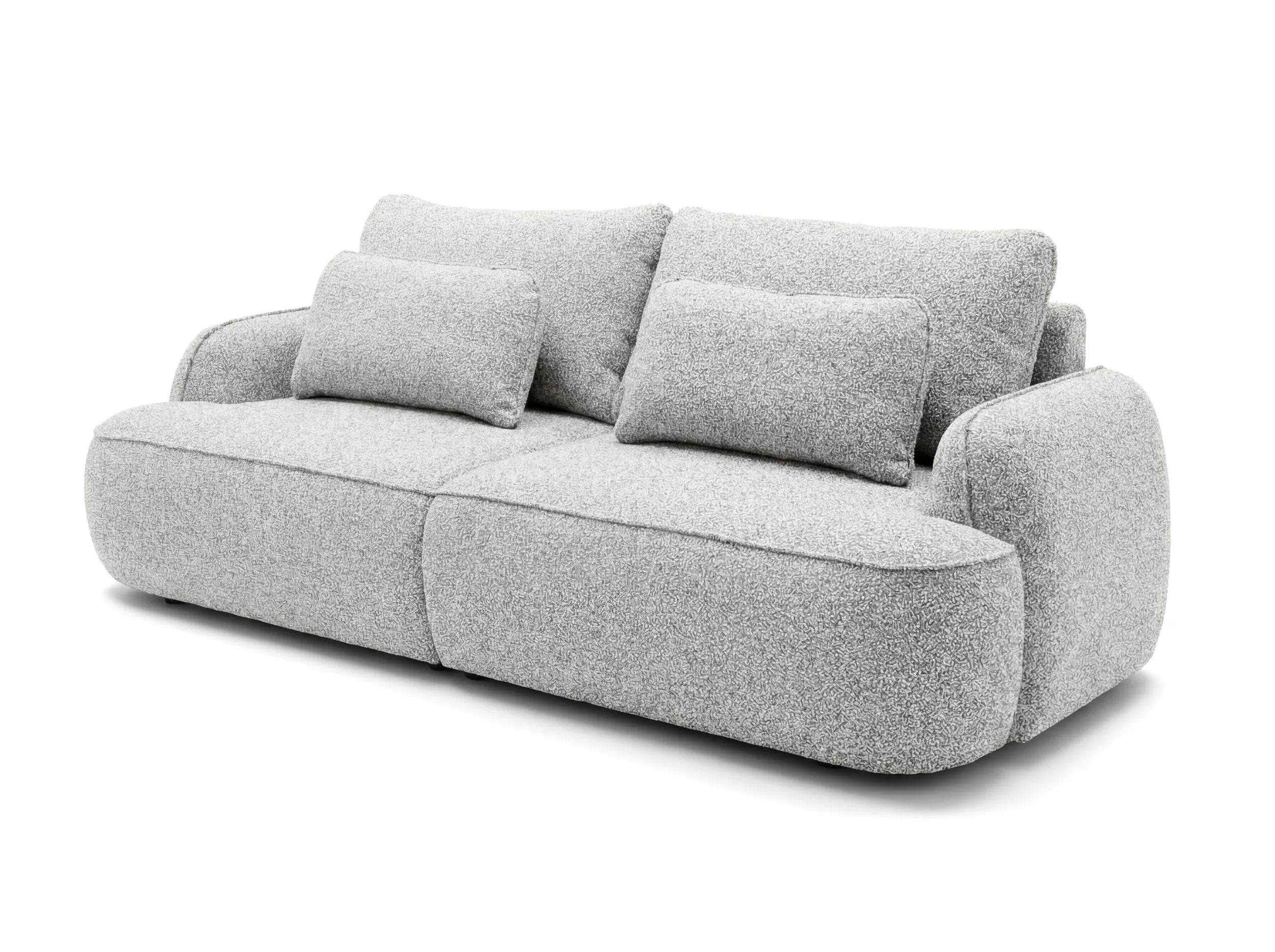 Sofa ZEN su miego funkcija, Ness šviesiai pilka