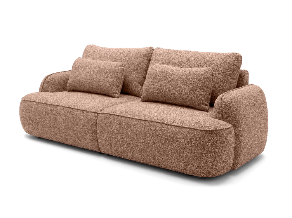 Sofa ZEN su miego funkcija, Ness terakotos ruda