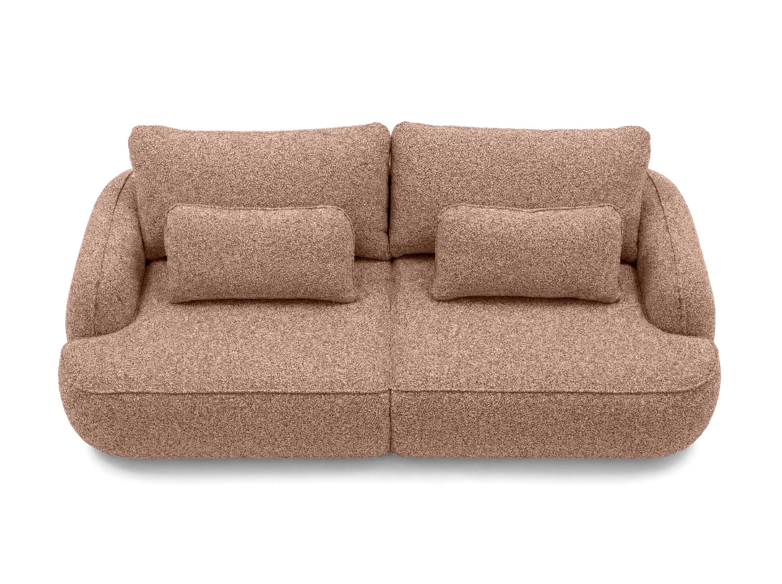 Sofa ZEN su miego funkcija, Ness terakotos ruda
