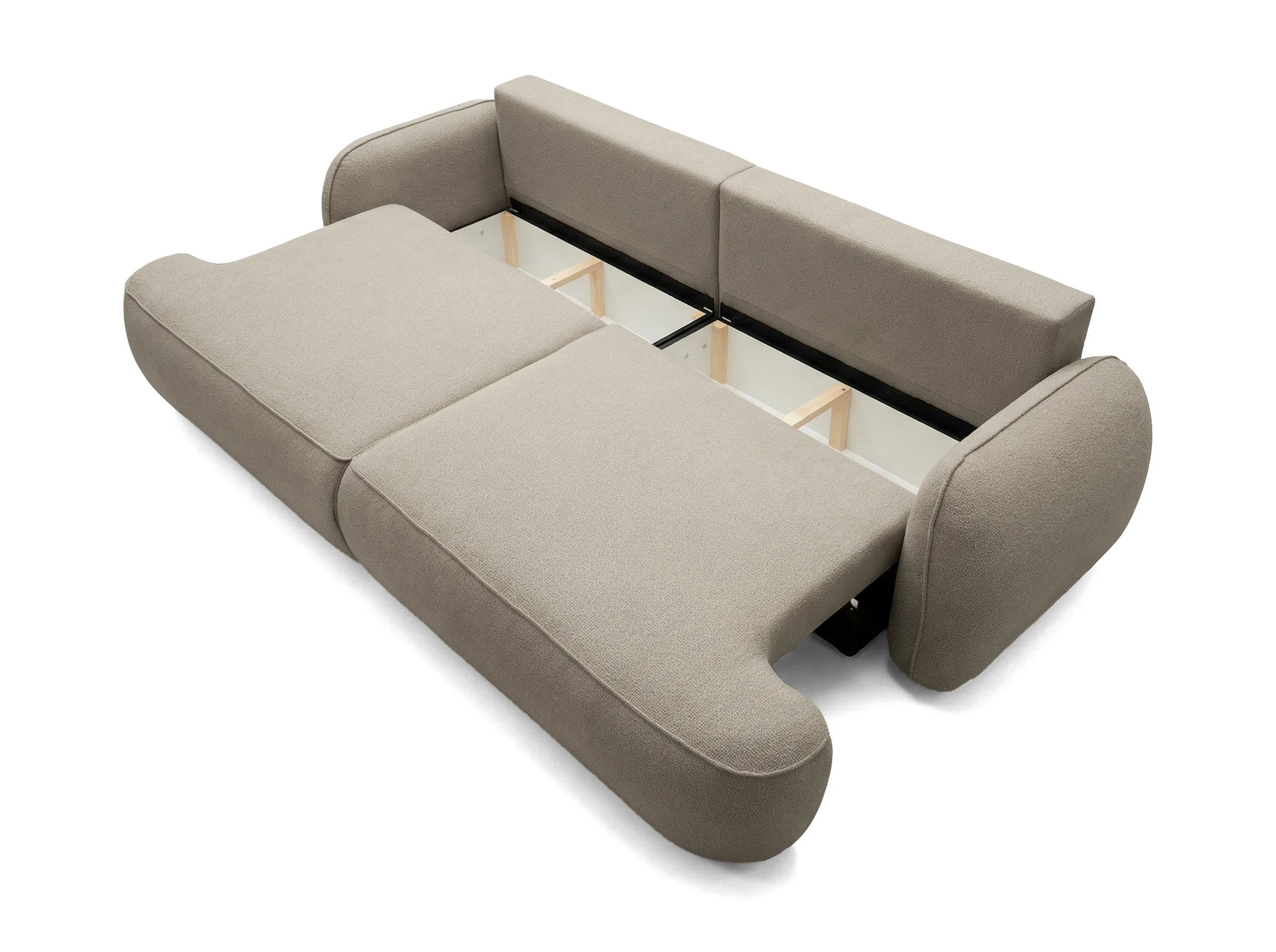 Sofa ZEN su miego funkcija, Manza khaki