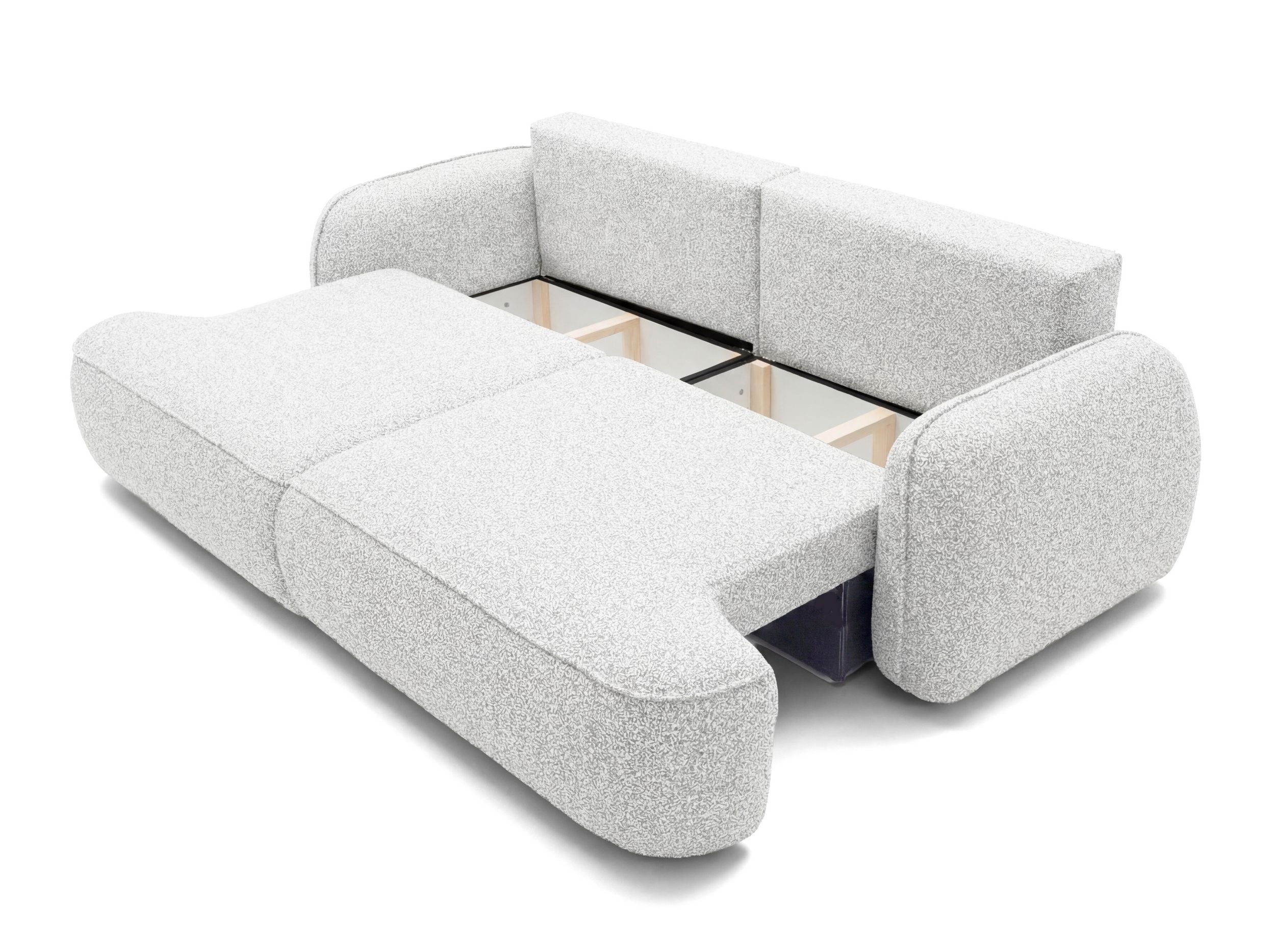 Sofa ZEN su miego funkcija, Ness kreminis baltas