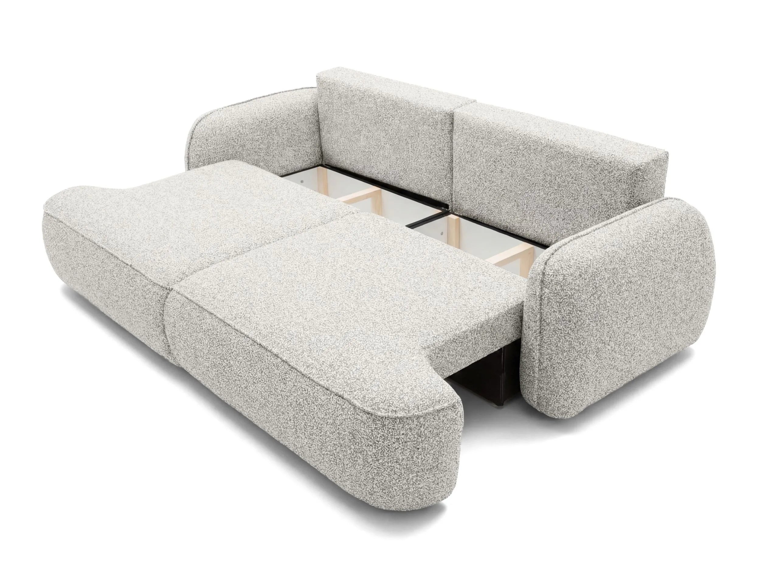 Sofa ZEN su miego funkcija, Ness šviesiai pilka