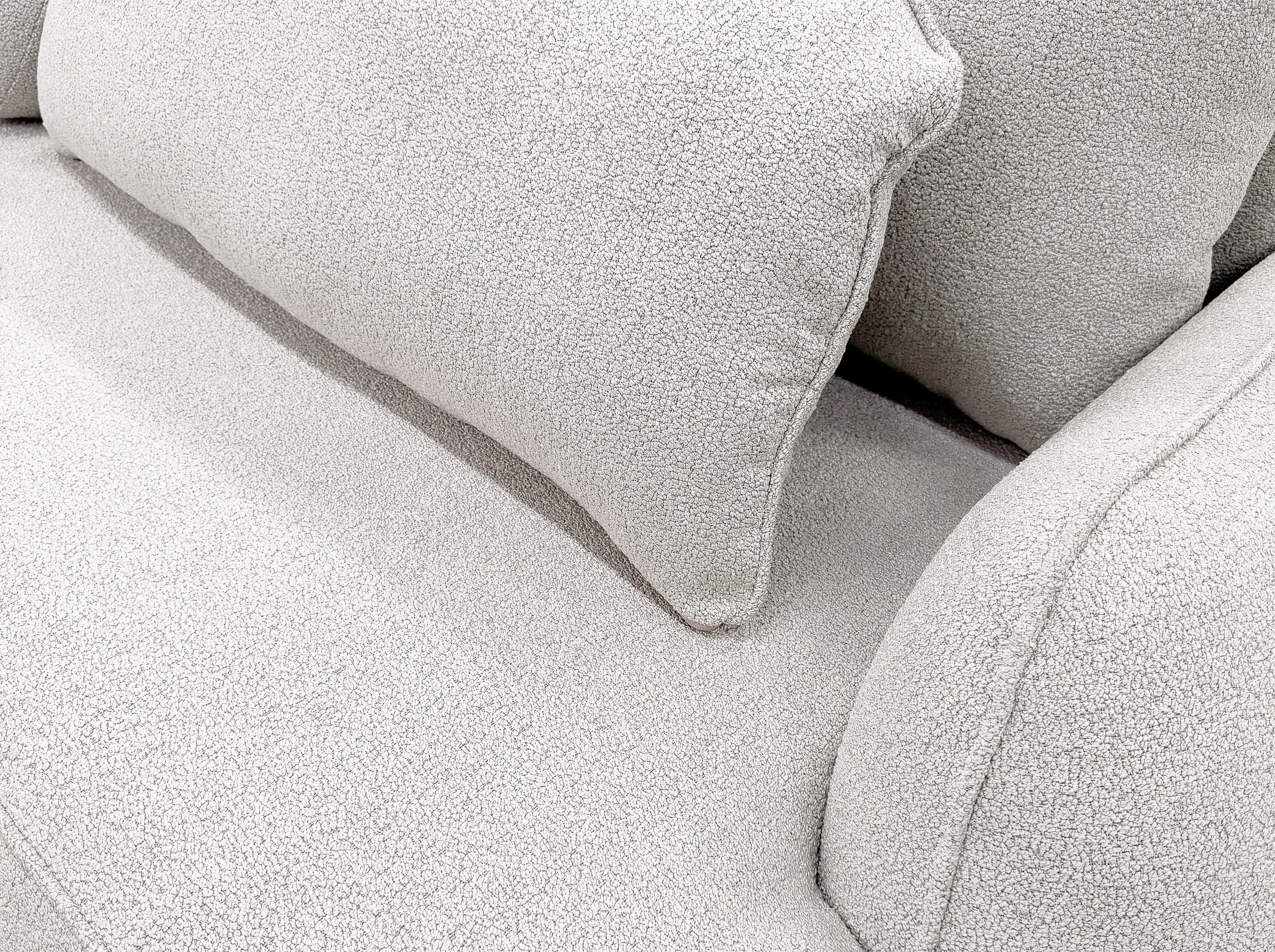 Sofa ZEN su miego funkcija, Manza kreminis baltas