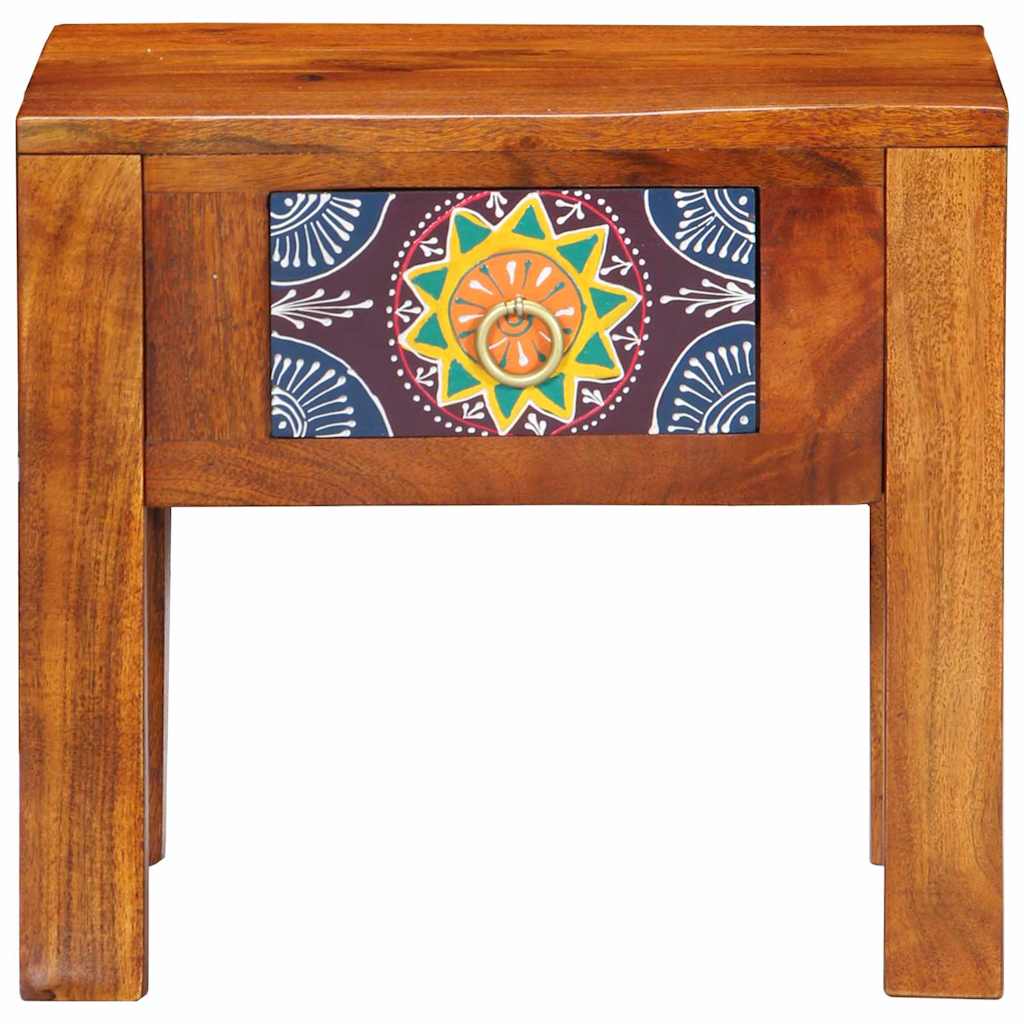 Šoninis staliukas 40x30x36 cm Pagamintas iš akacijos medienos - Namų Idėja