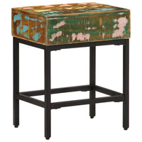 Šoninis staliukas, 40x30x51cm, perdirbtos medienos masyvas - Namų Idėja