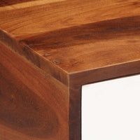 Šoninis staliukas 45x30x45 cm Akacijos masyvo - Namų Idėja