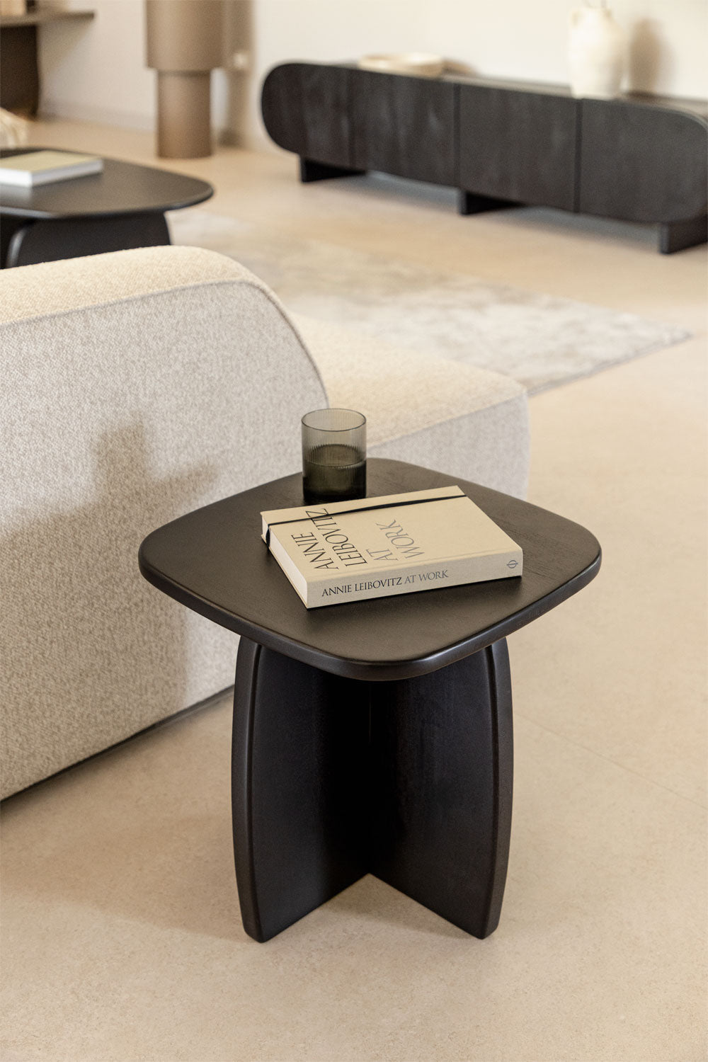 Side table CENEINO 45x45 cm, mango wood