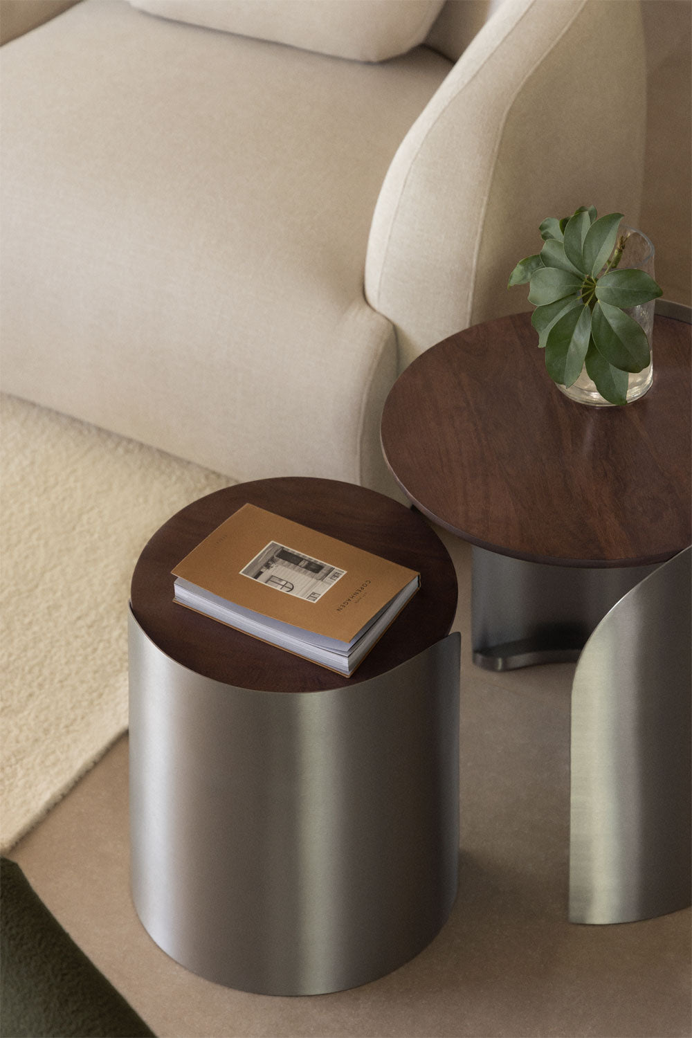 Side table MORAORO Ø35 cm