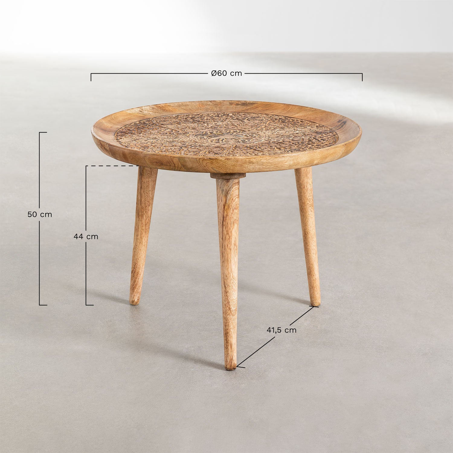 Sānu galdiņš NDANE Ø60 cm