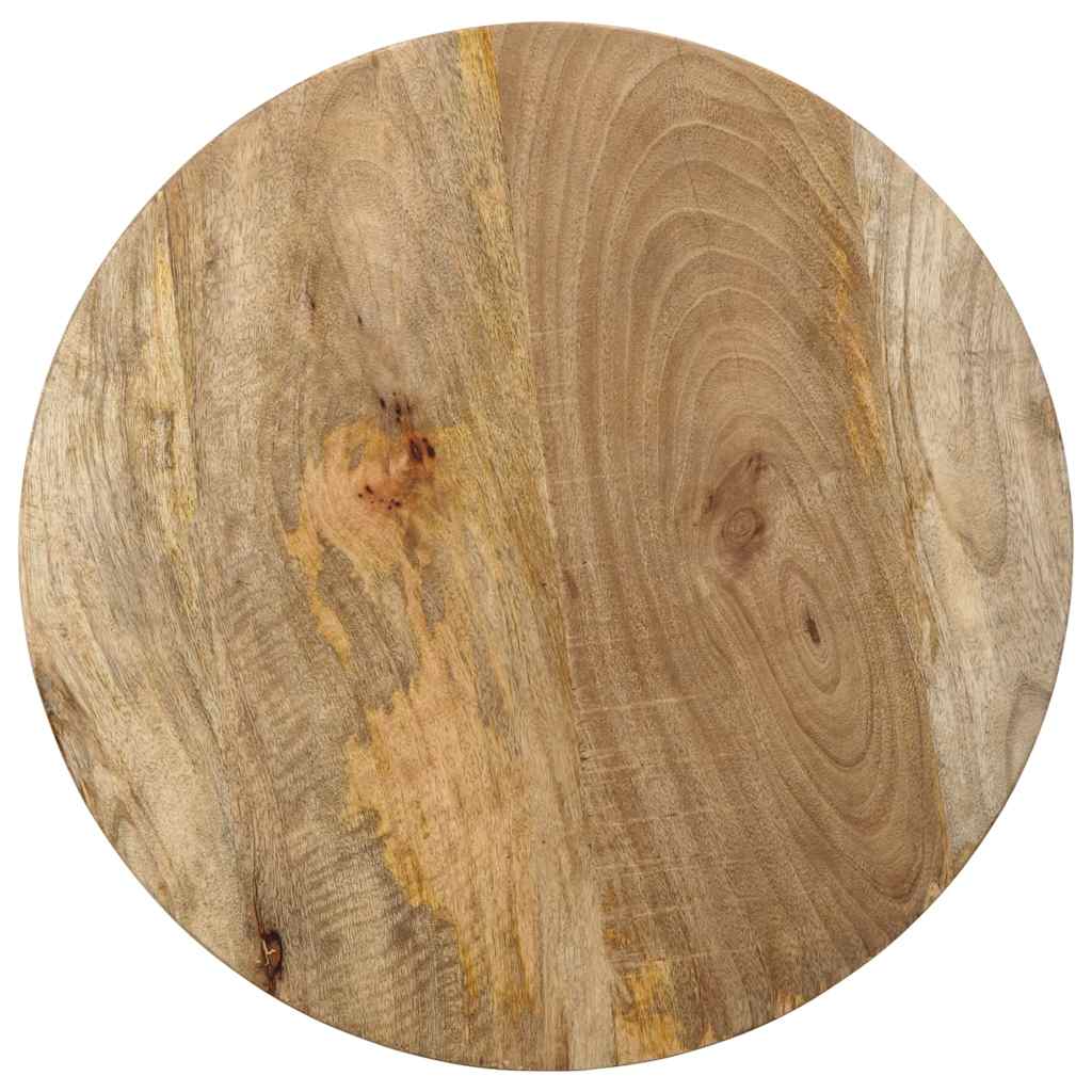 šoninis staliukas Ø50x40 cm Masyvo medžio mango - Namų Idėja