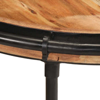 šoninis staliukas Ø55x60 cm Akacijos masyvo - Namų Idėja