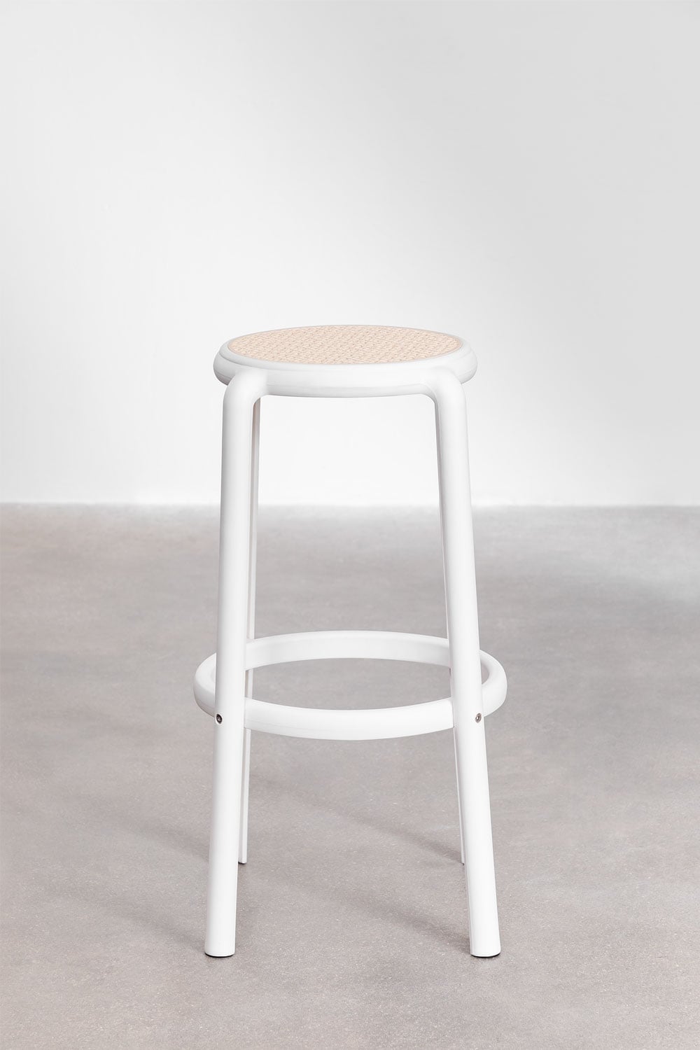 Outdoor bar set MIZZI, 3 pcs, white