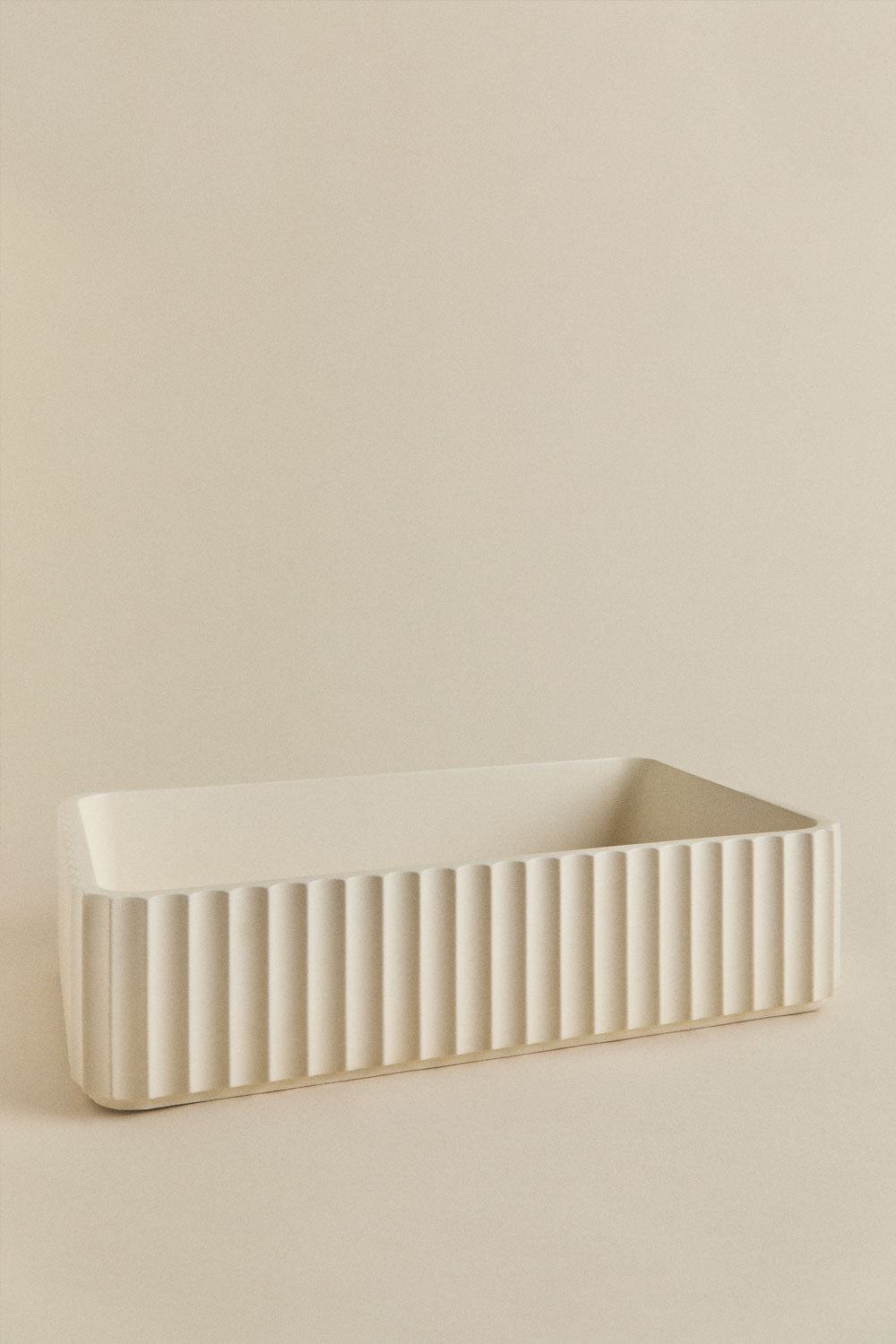Rectangular washbasin VORUUNO 50x30 cm, cement