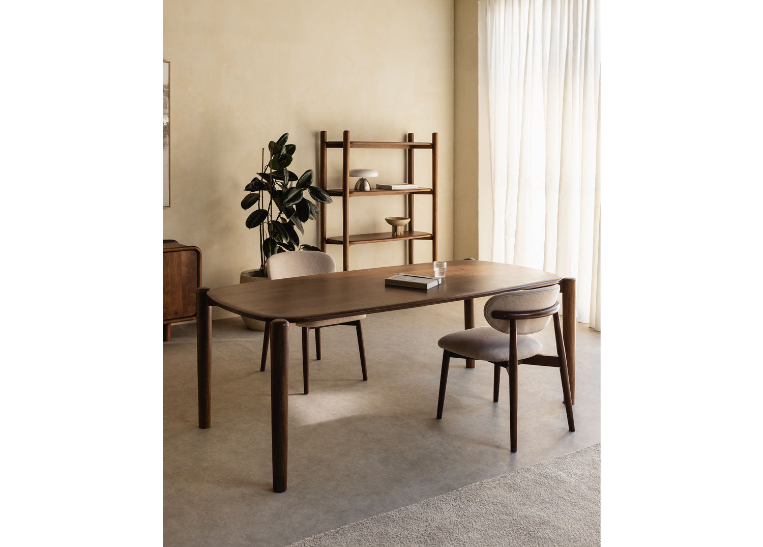 Table GINA, 200x90 cm, mango wood