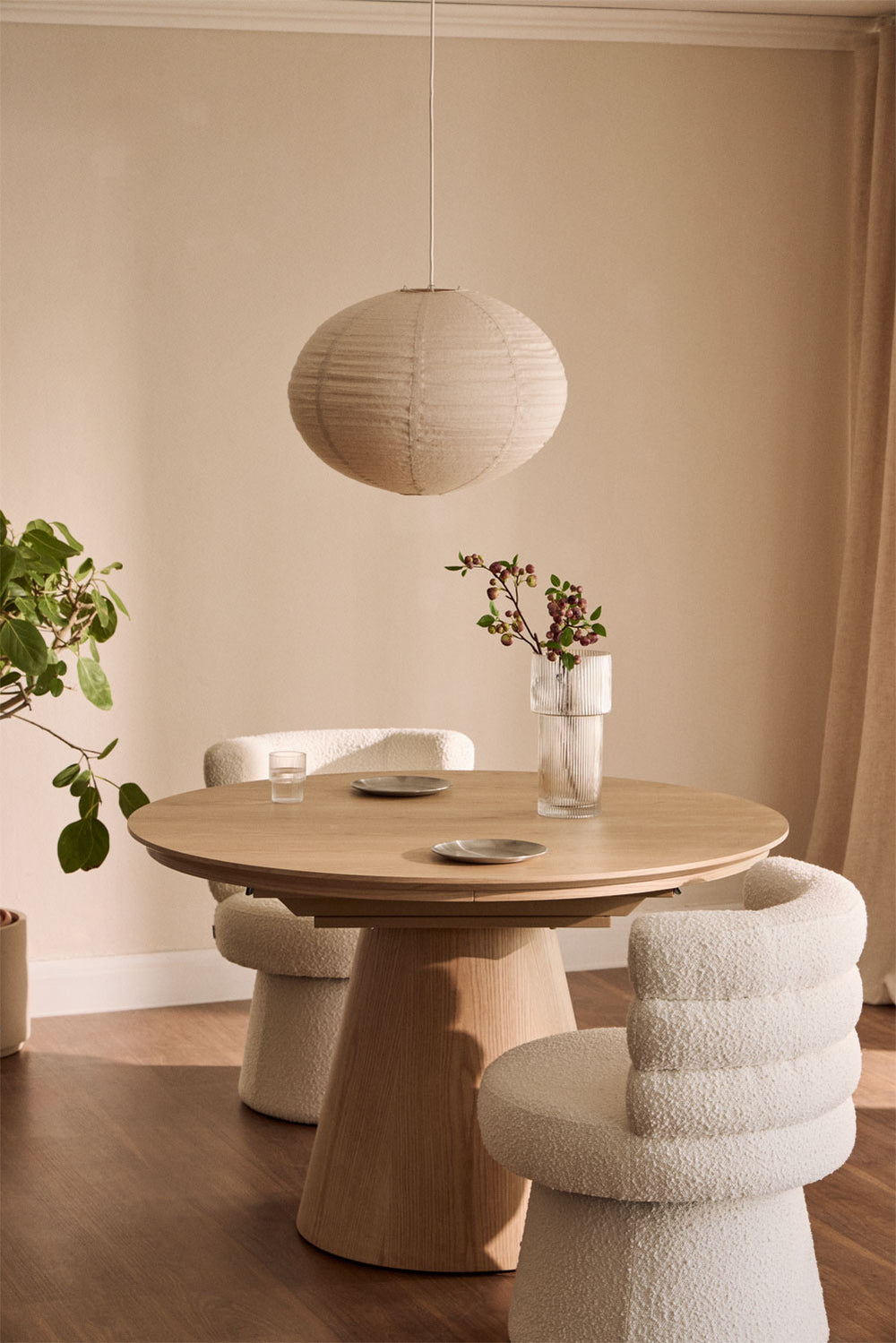 Table MONTANA, extendable, oak