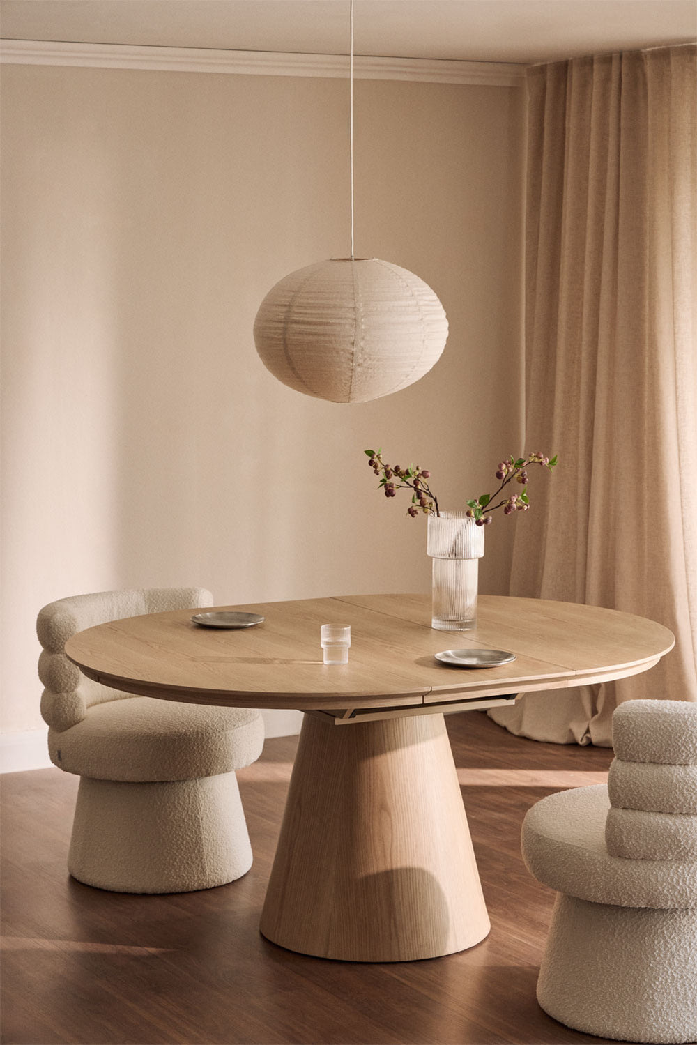 Table MONTANA, extendable, oak