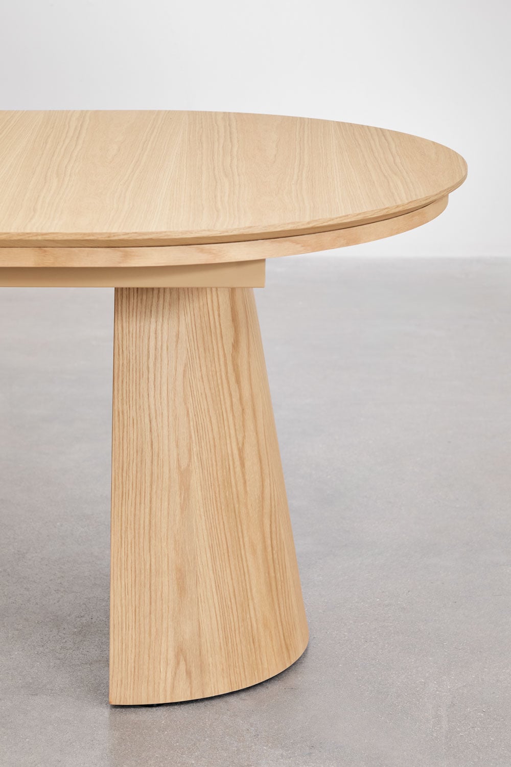 MONTANA oval table, 180–240×105 cm, oak