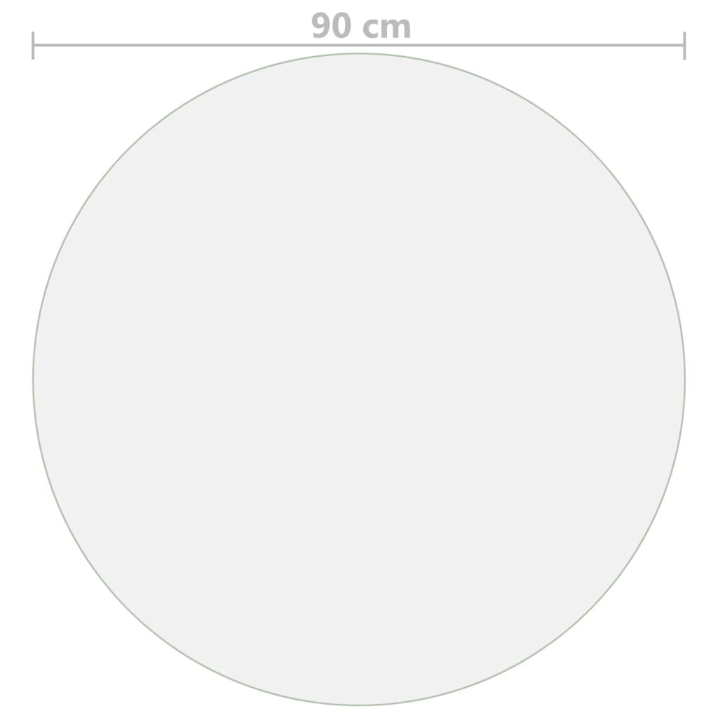 Stalo apsauga, matinė, 90cm skersmens, 2mm, PVC - Namų Idėja