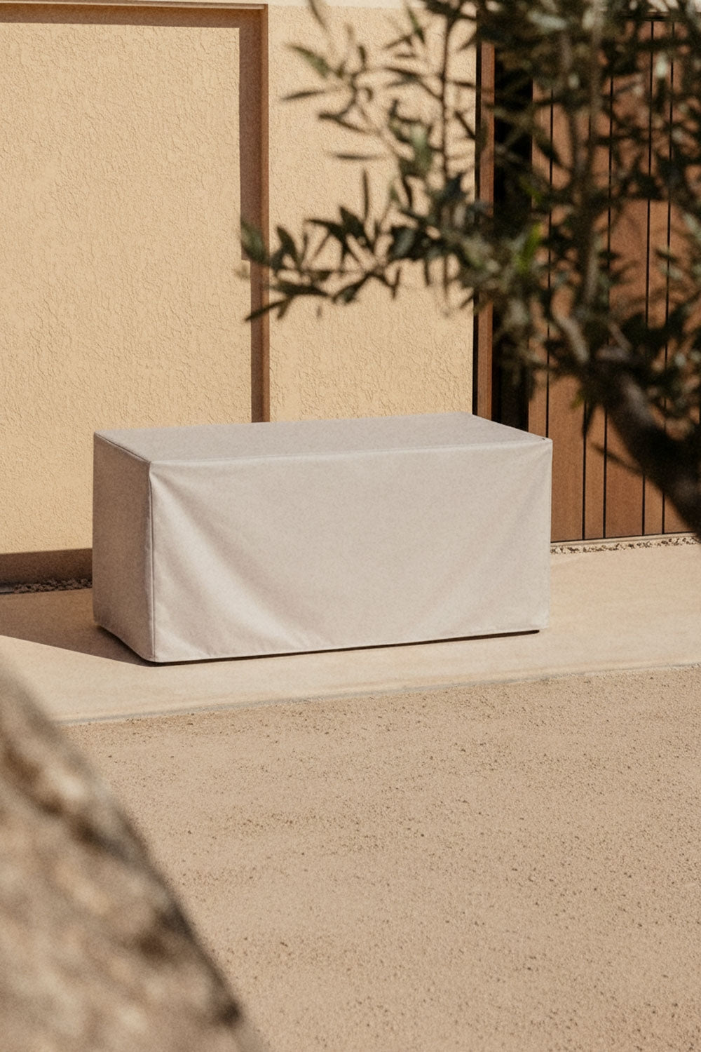 Tablecloth COVERINO, rectangular, cream (6 pcs)