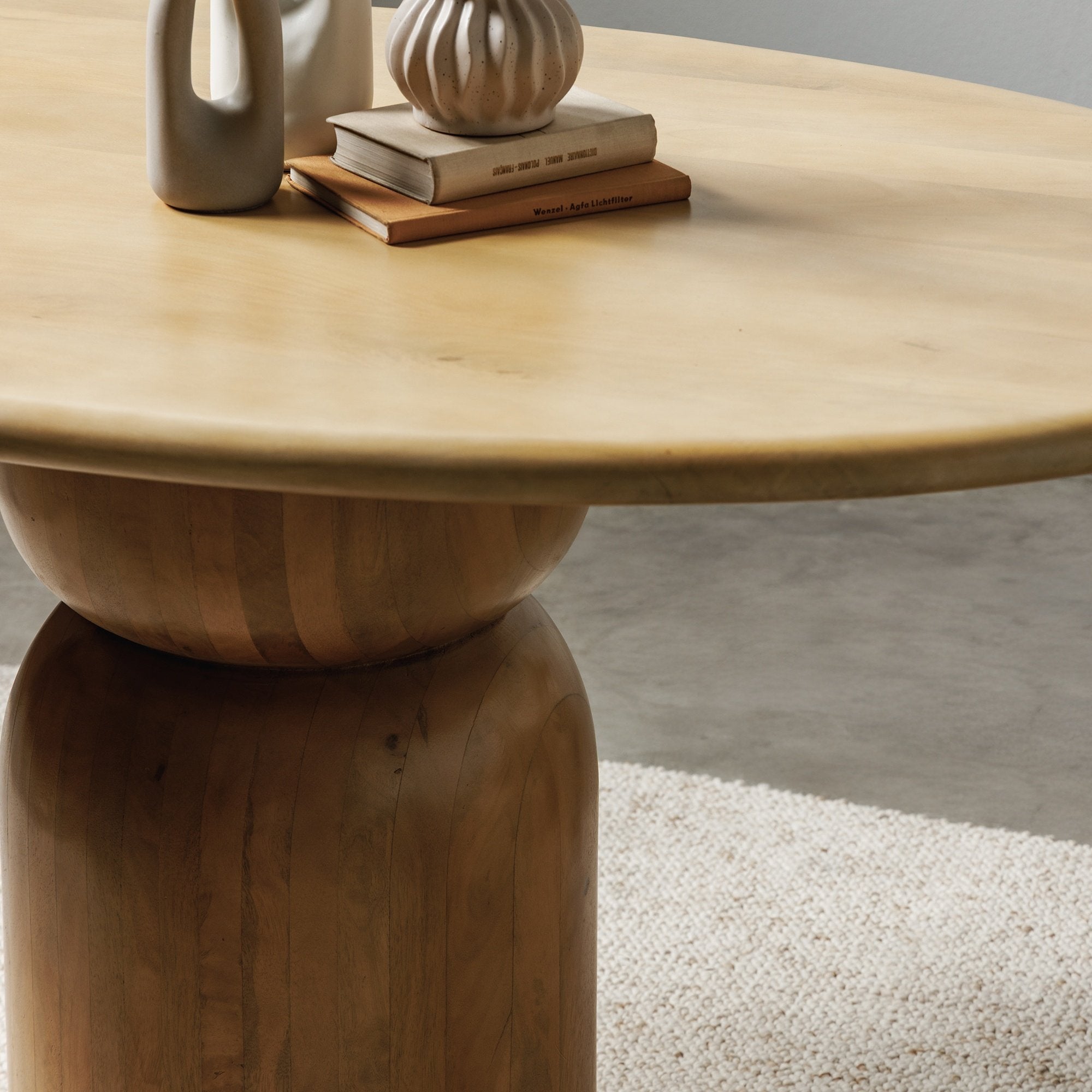 Stalas CALVA, 140cm., ovalo formos