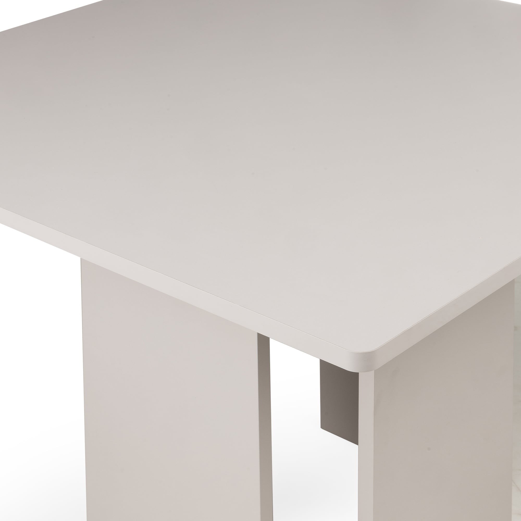 Kvadratinis stalas FACILE, kašmyras, 100 cm