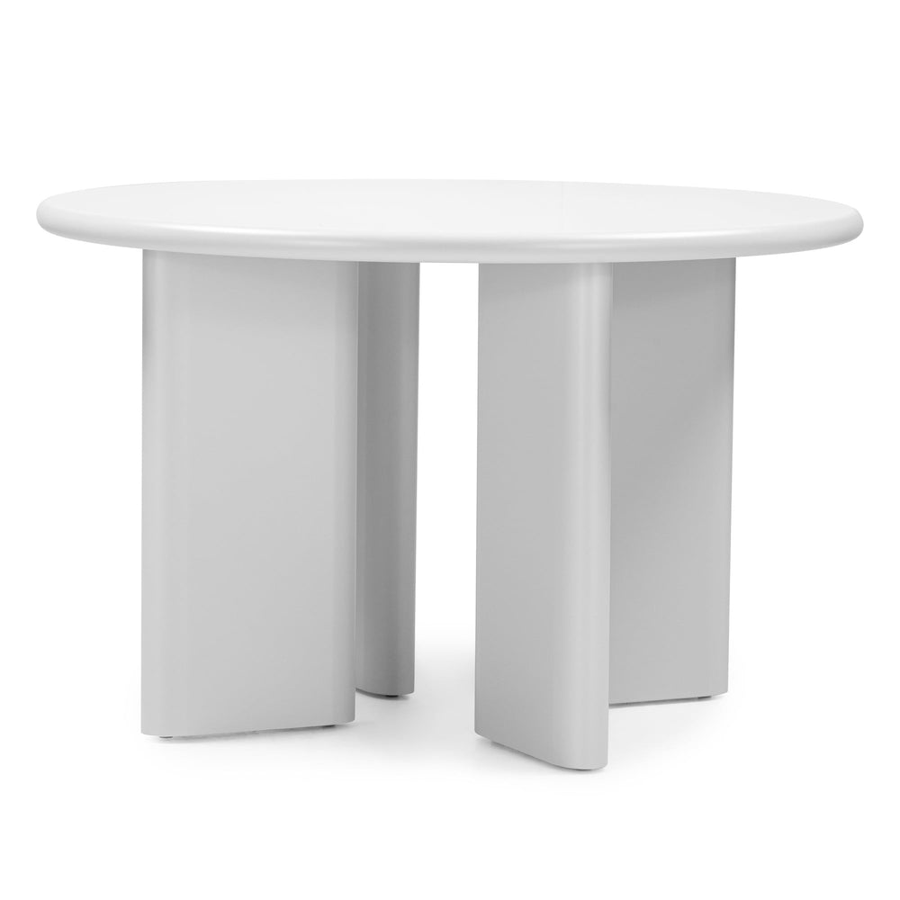 RESTON Round Dining Table, Greige, 120 cm