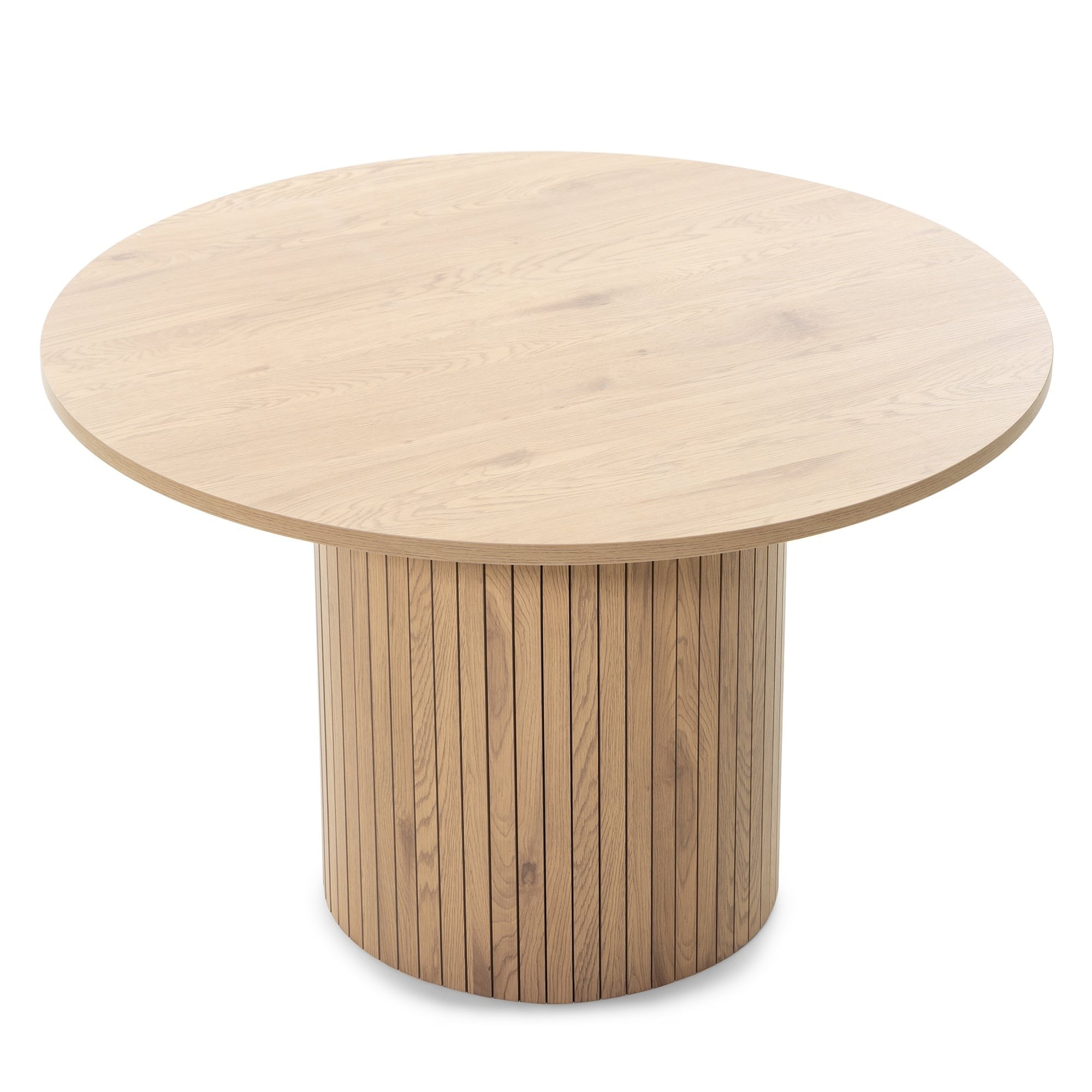 Dining table SAVEUR, lamellas, oak, 120 cm