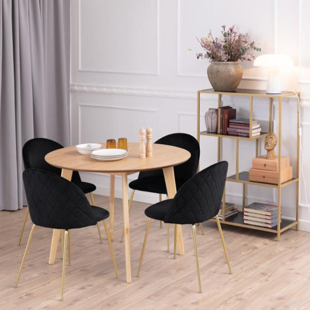 SOURIS round dining table, oak, 105 cm