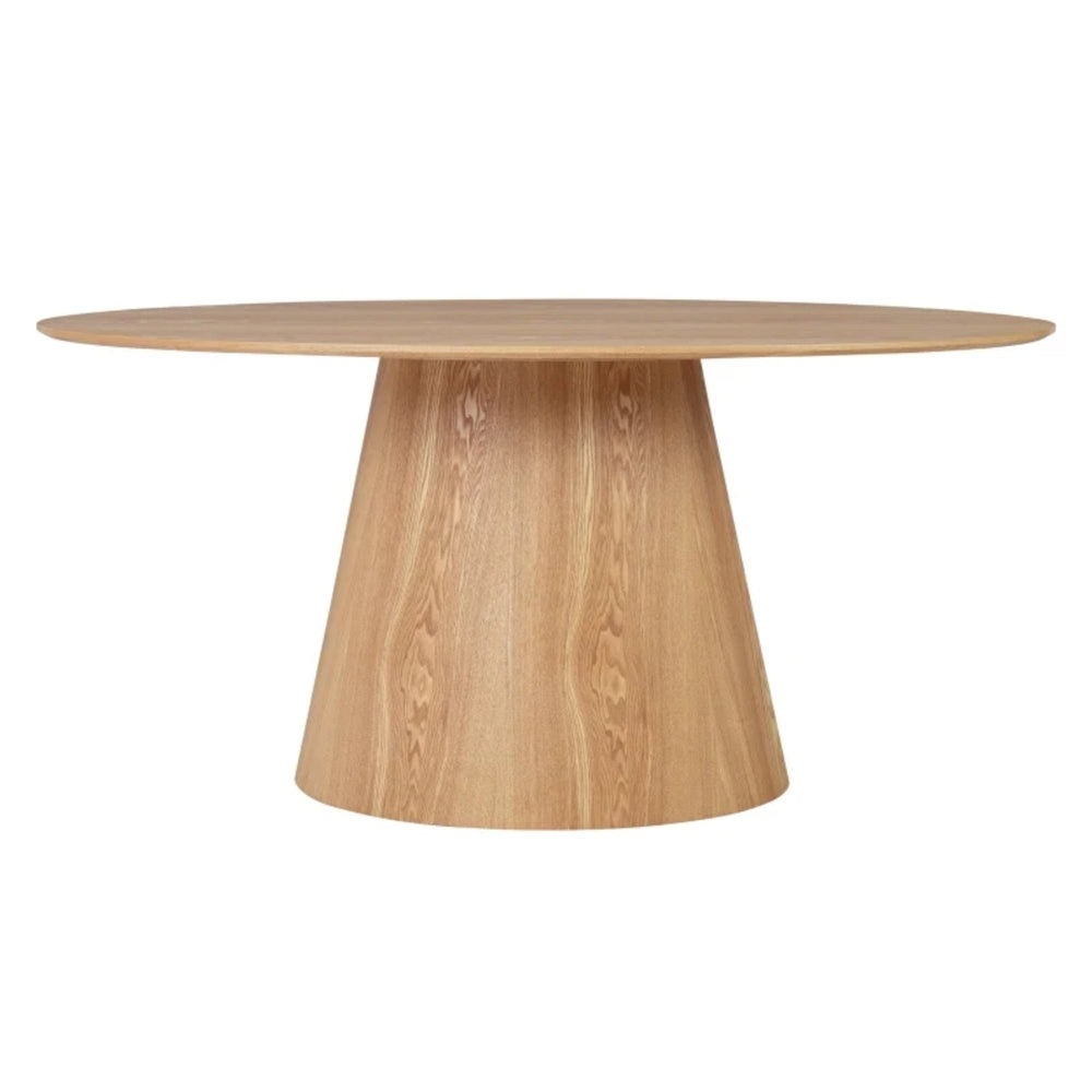 Oval dining table VIRAGE, wood
