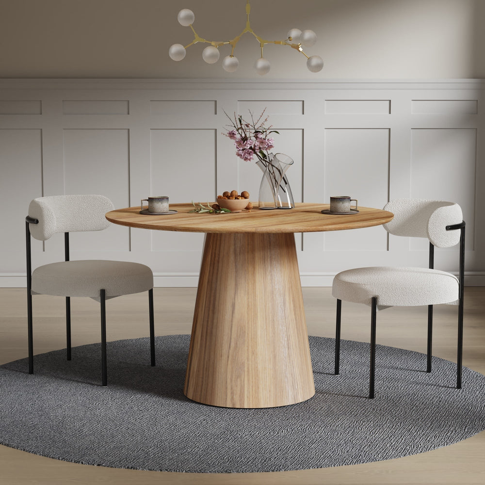 Round dining table ZAGARE, wood