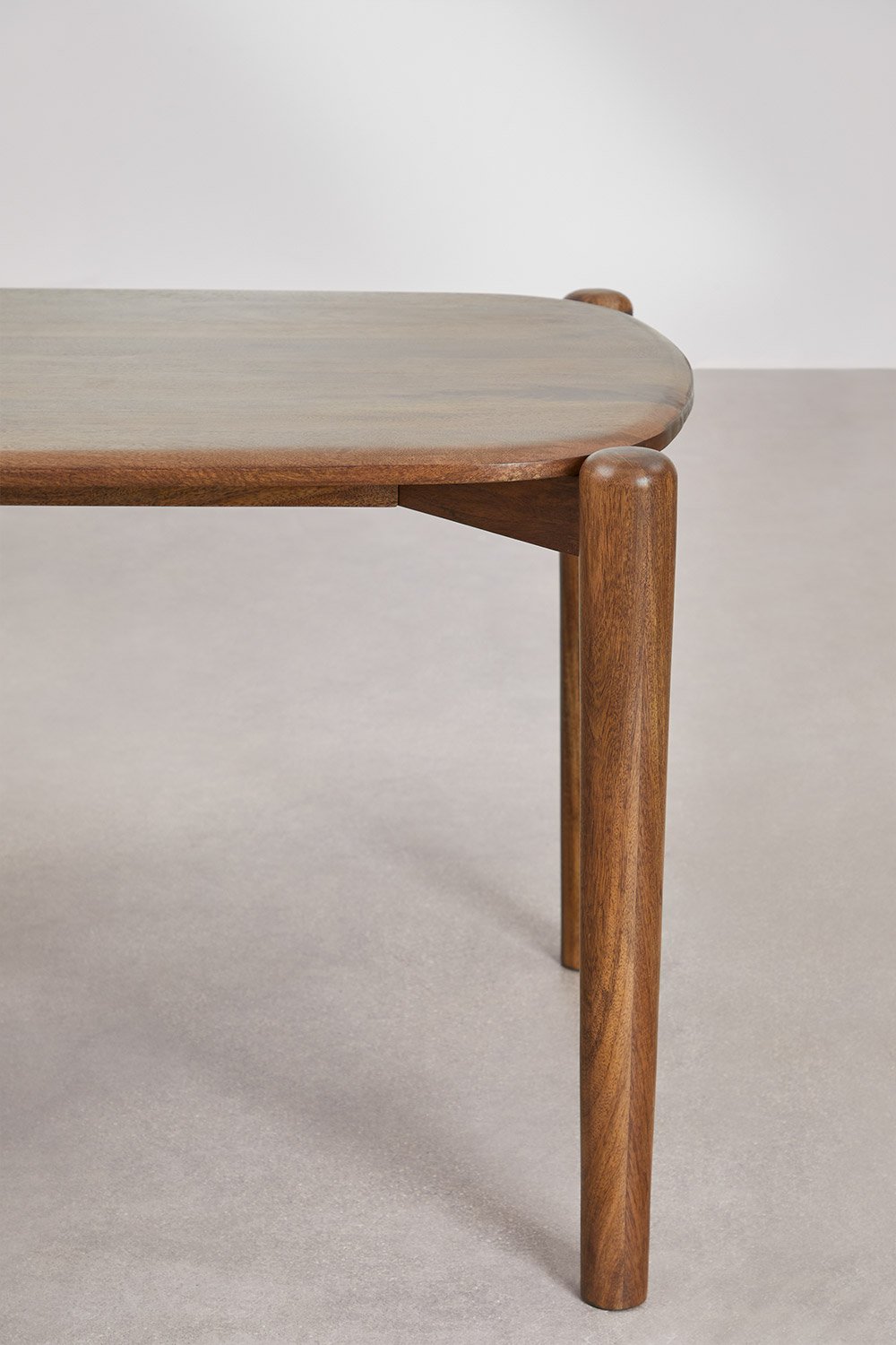 Stalas GINA, 200x90 cm, mango mediena