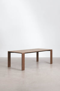 Stalas KANDROA, tamsi akacija, 220x100 cm