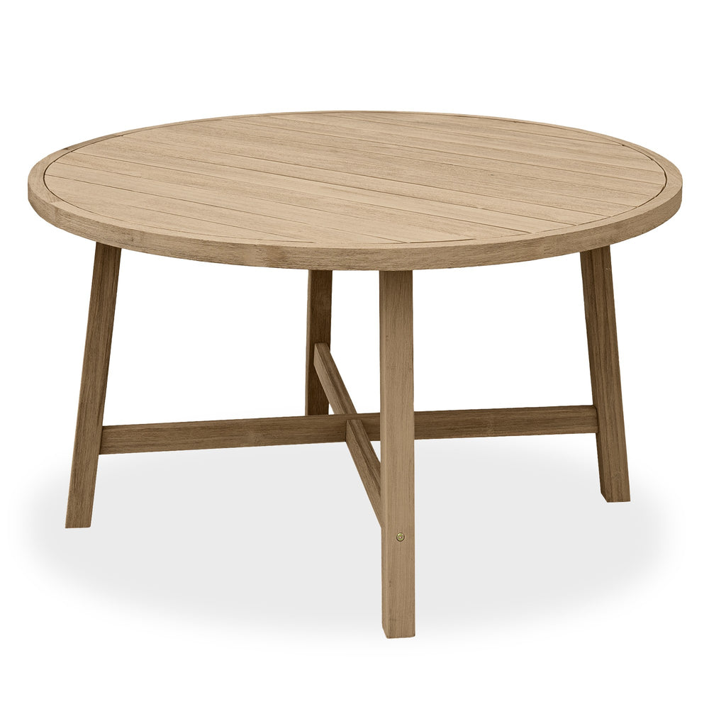 Apvalus lauko stalas CHALET, akacija FSC, teak, 130 cm