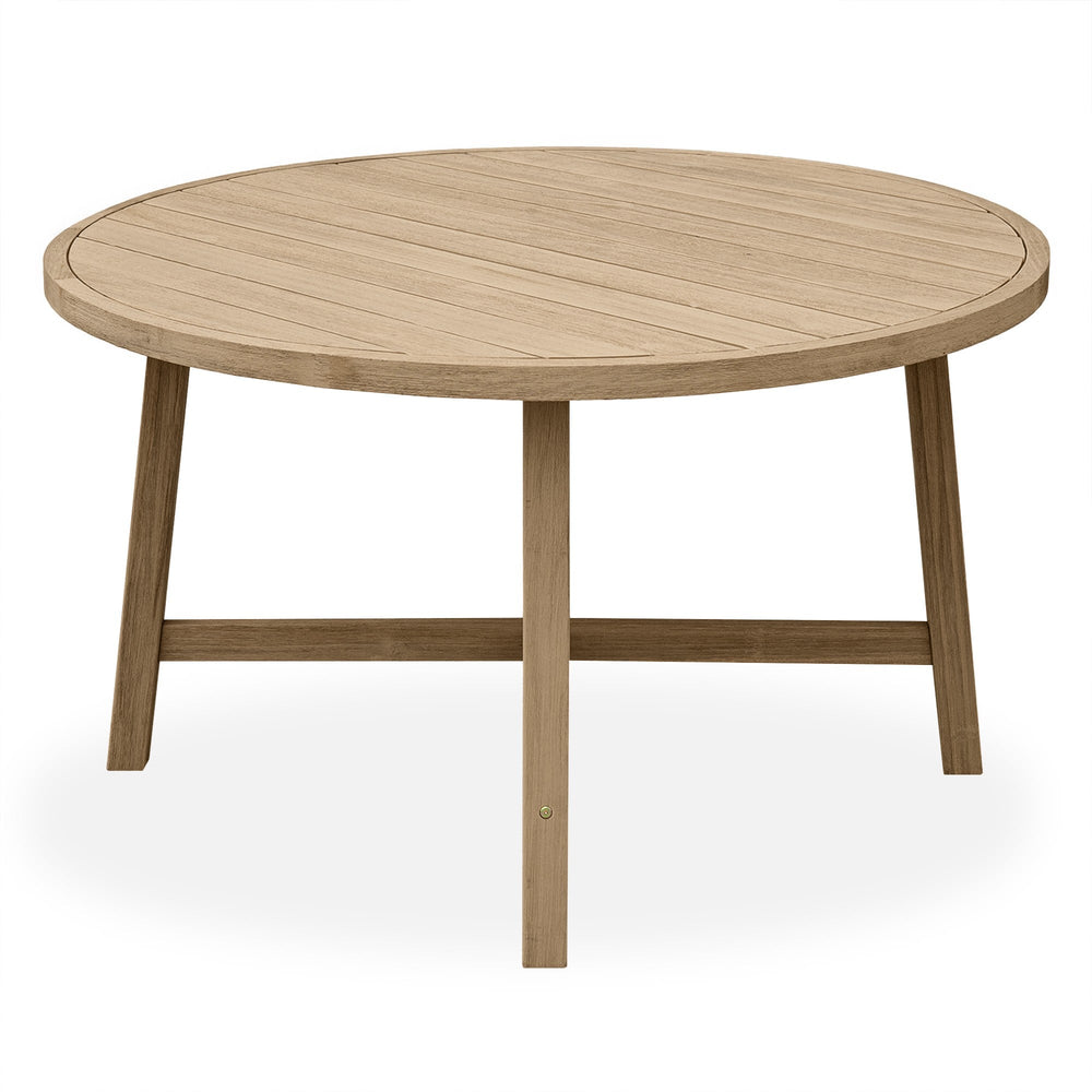 Apvalus lauko stalas CHALET, akacija FSC, teak, 130 cm