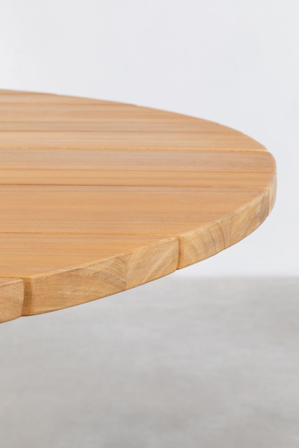 Apaļš galds ROBURO, akācijas koks, 120 cm