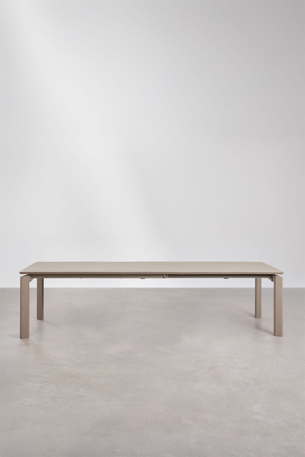 Extendable table EXTENDO, dark brown