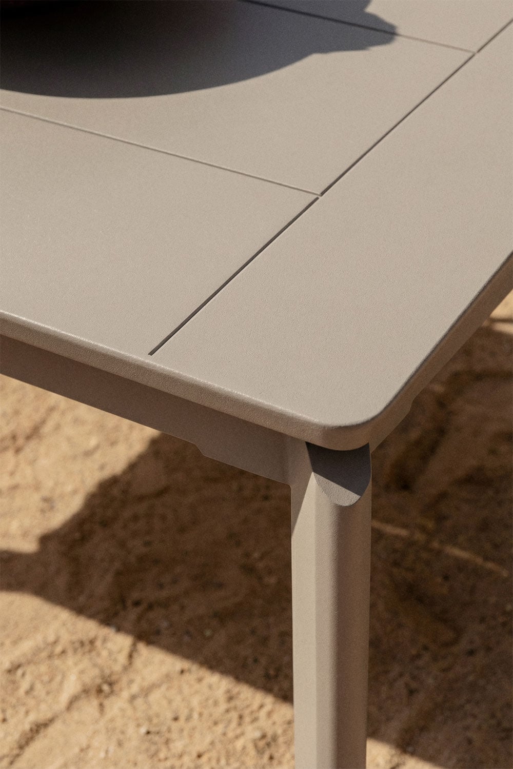 Extendable table EXTENDO, dark brown