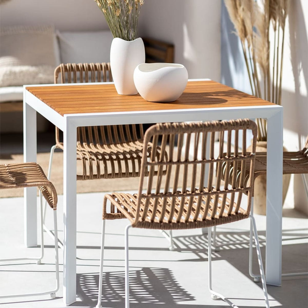 Outdoor table FERRO Classic, Gardenia white